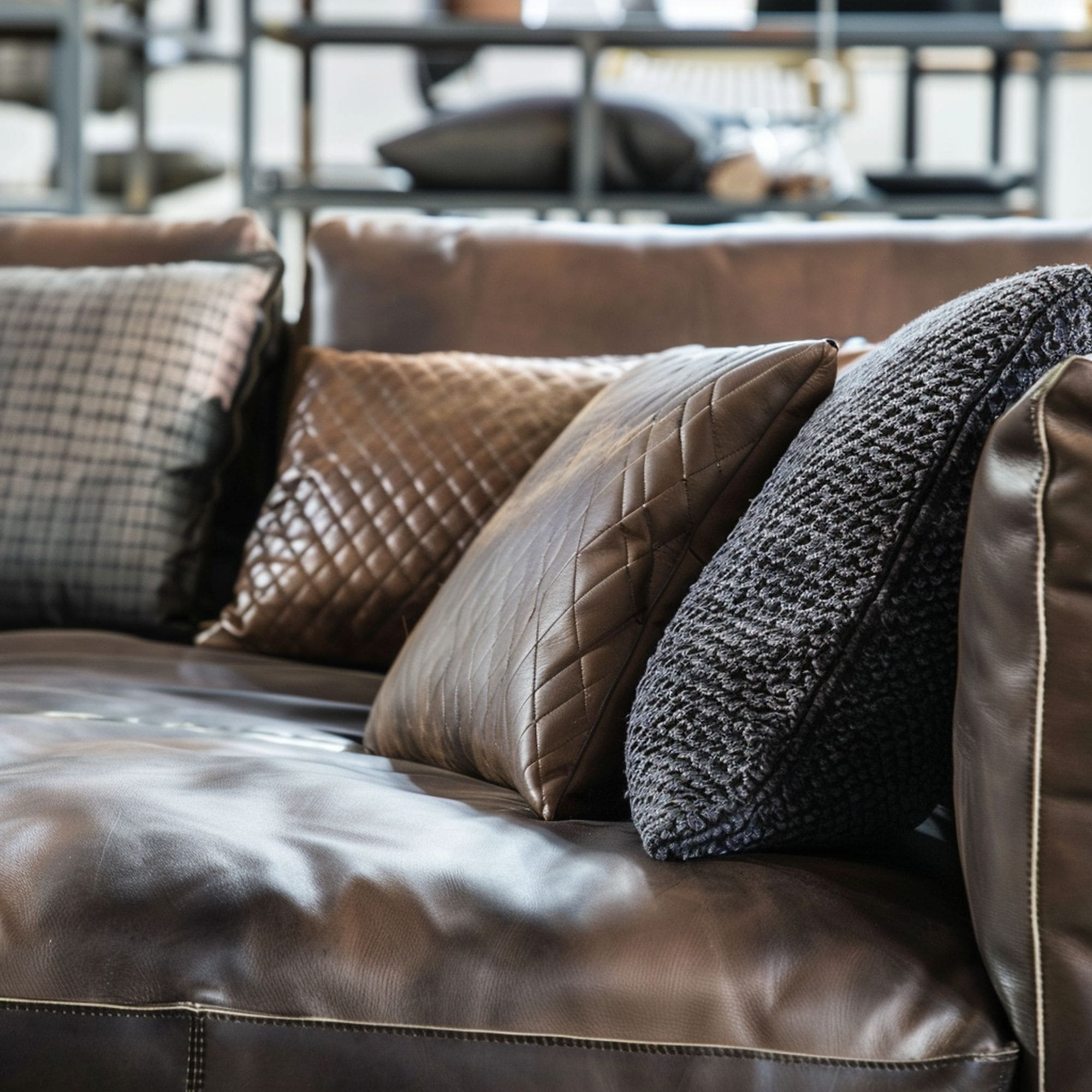 Industrial Living Room Throw Pillows