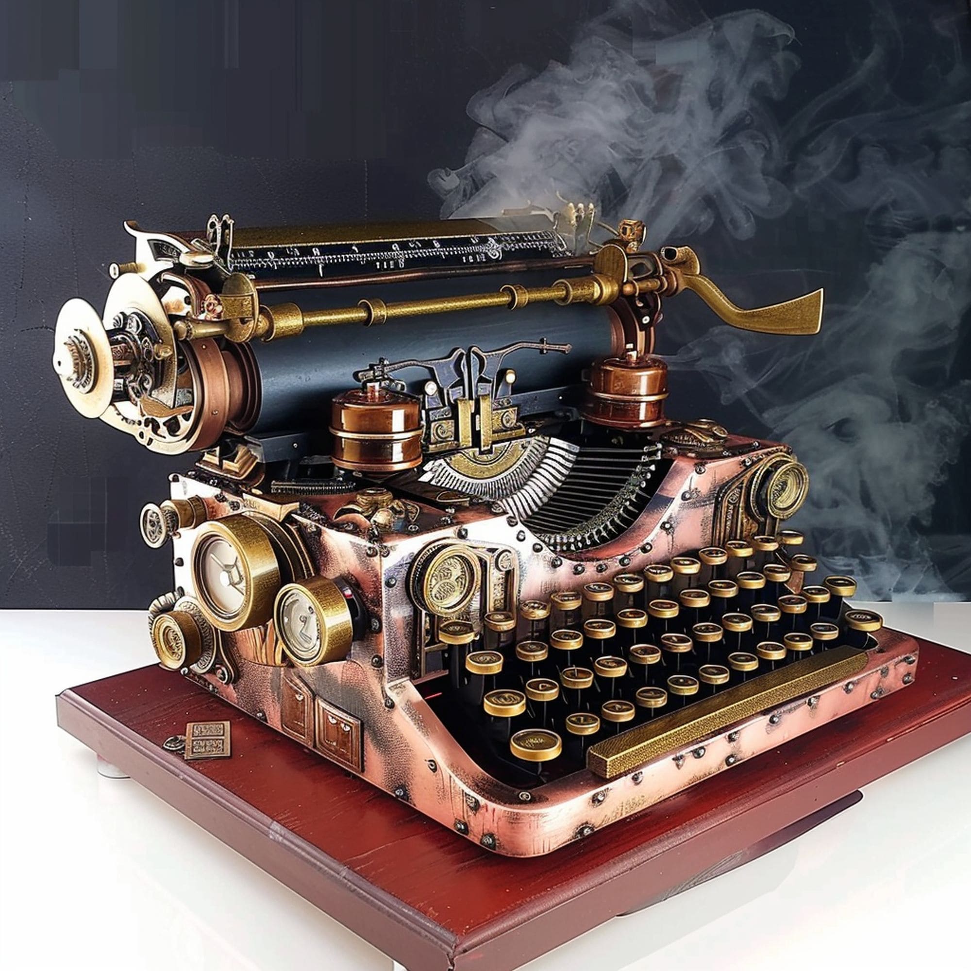 Steampunk Vintage Typewriter