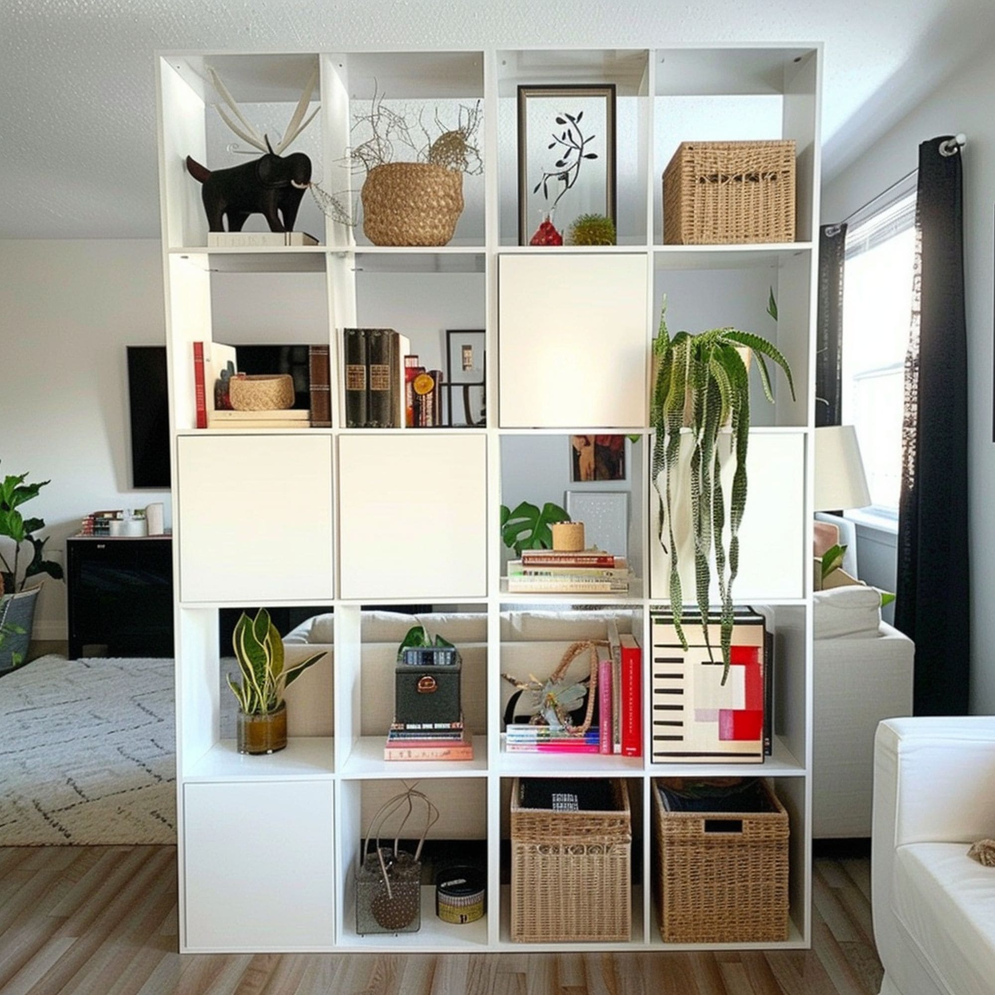 Cubby Shelving Unit Room Divider
