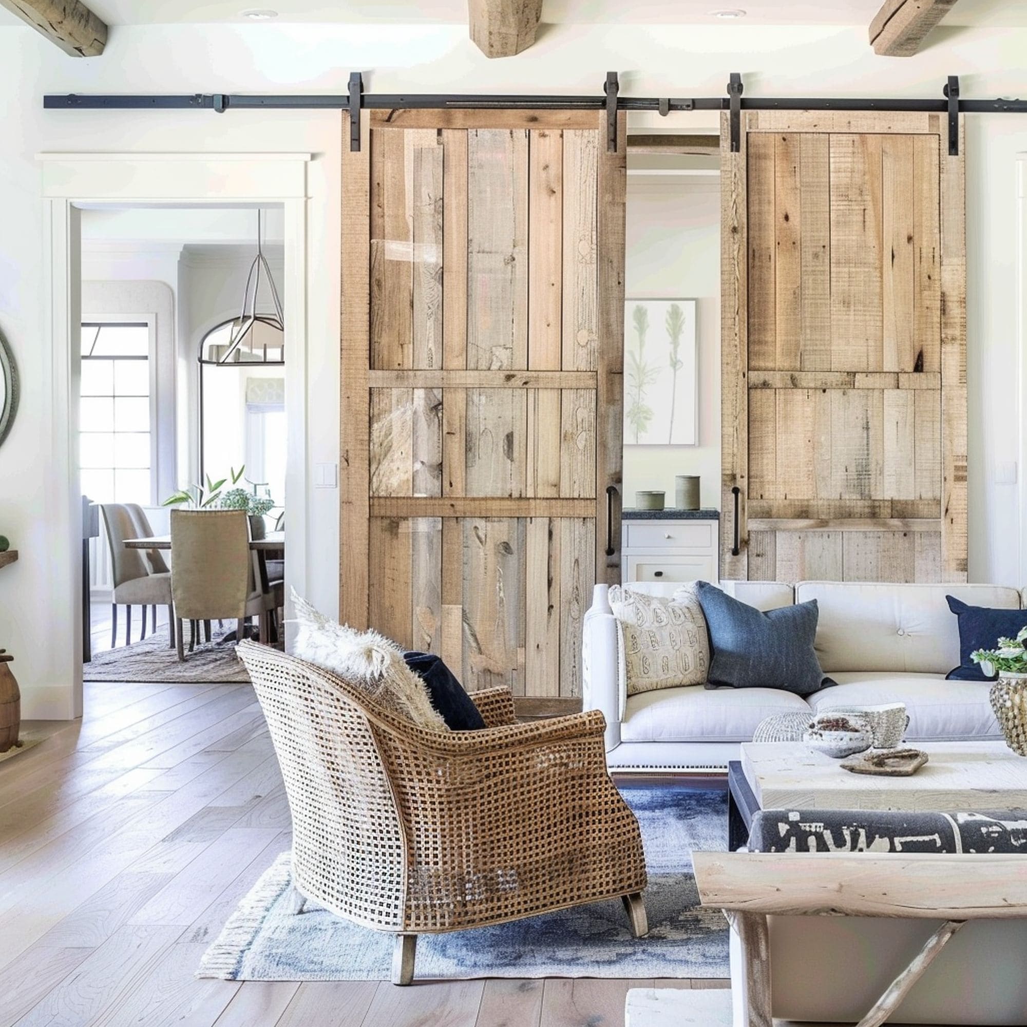 Barn Door Room Divider