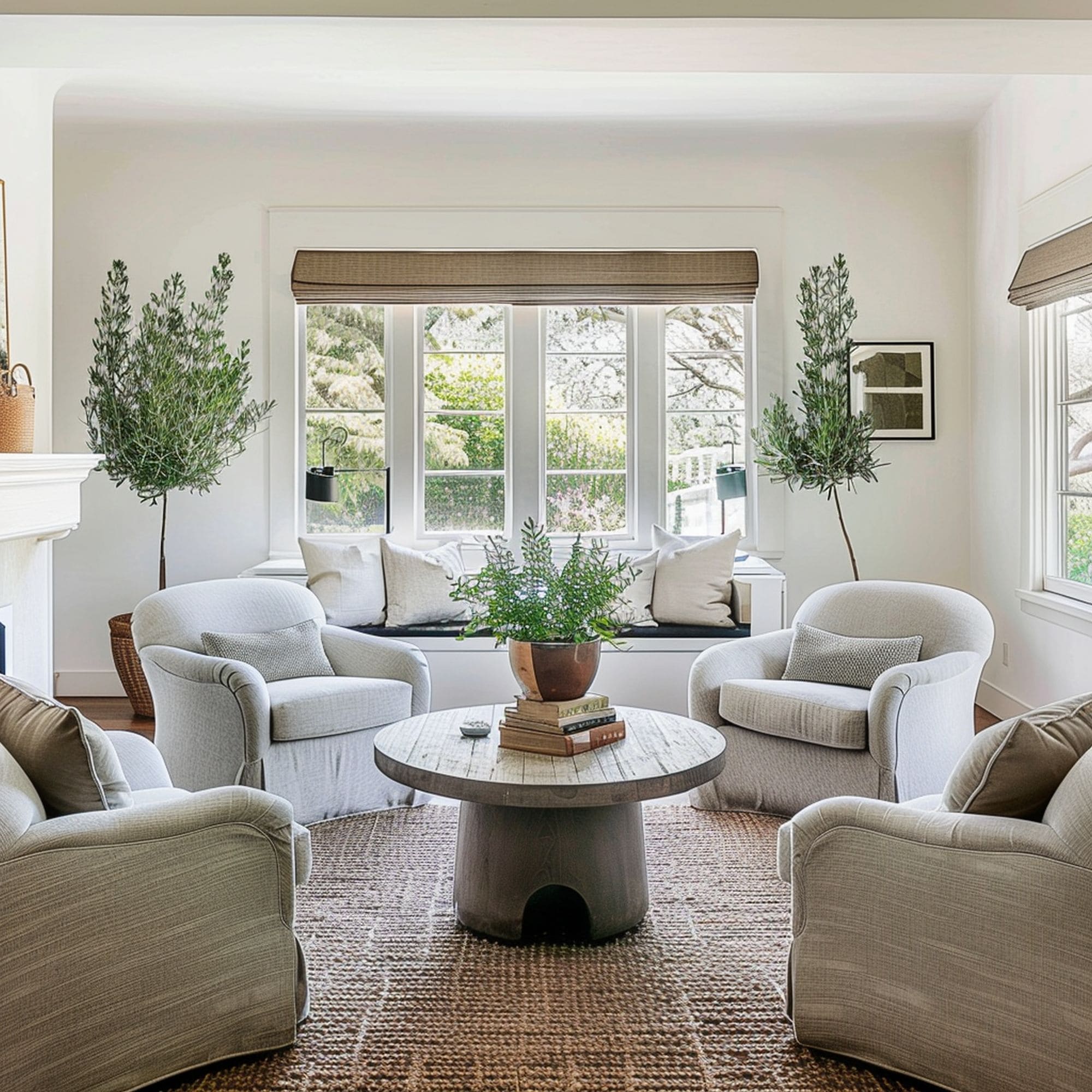 Relaxing Conversation Area in the Living Room