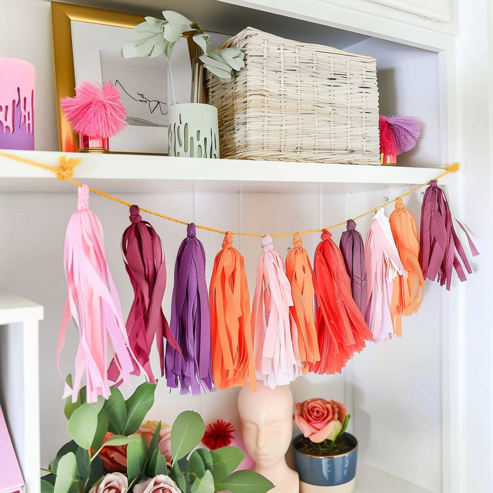 DIY Tassel Garland