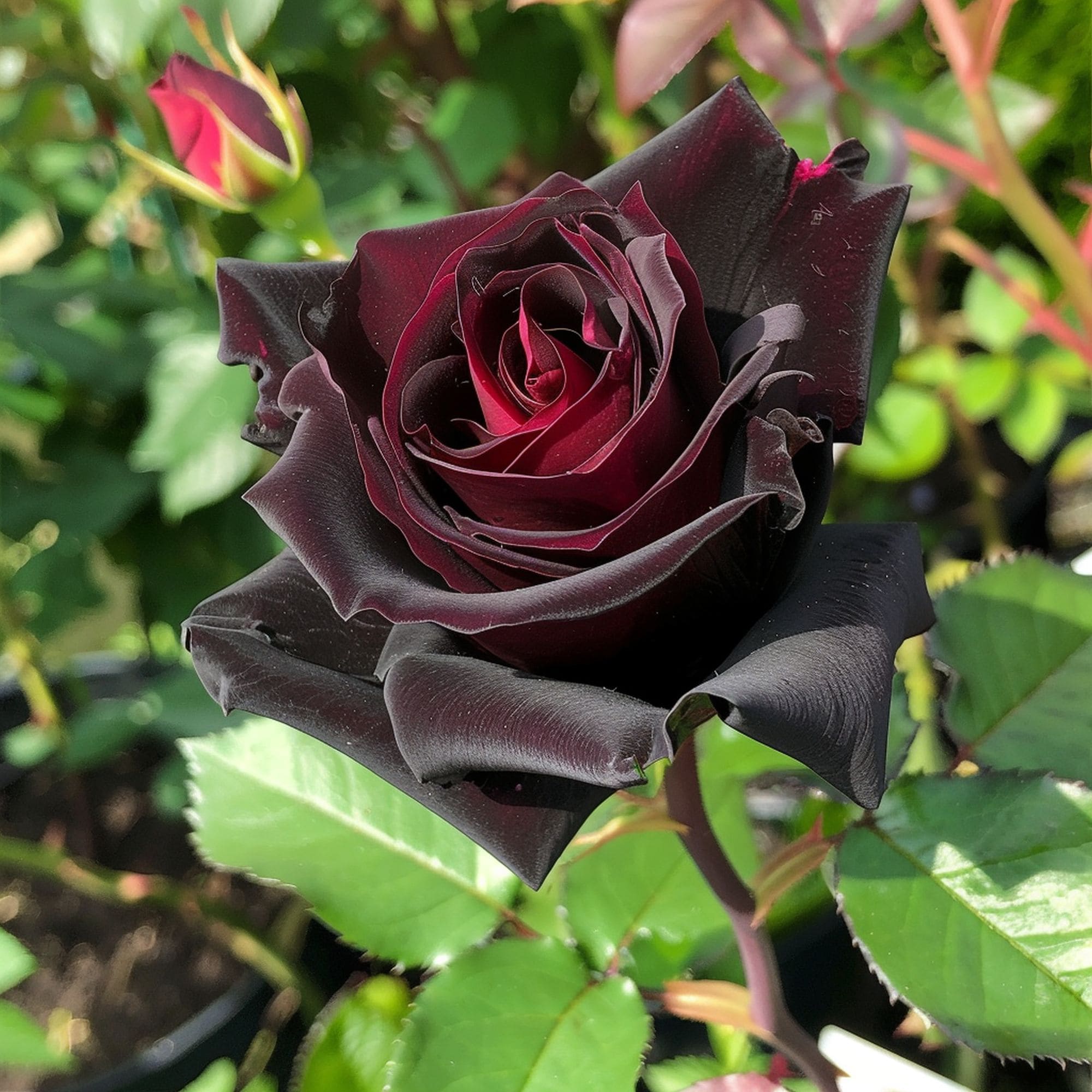 Black Baccara Rose Flower