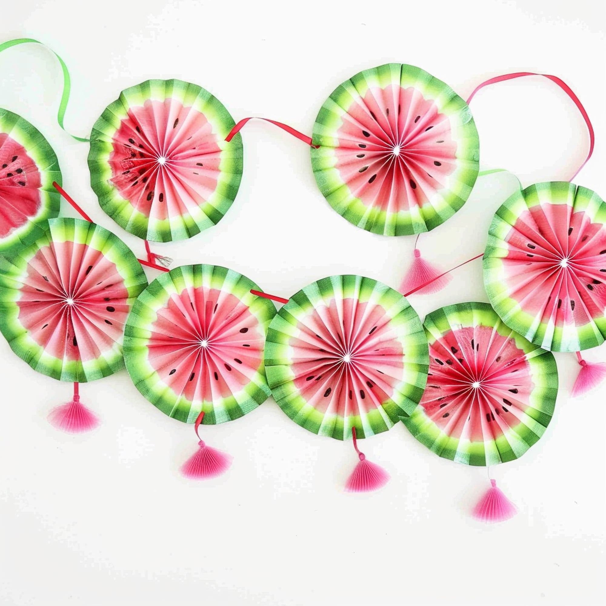 DIY Watermelon Banner
