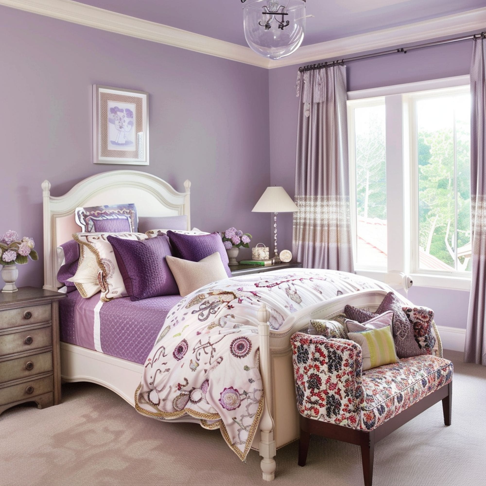 Purple Kids Bedroom