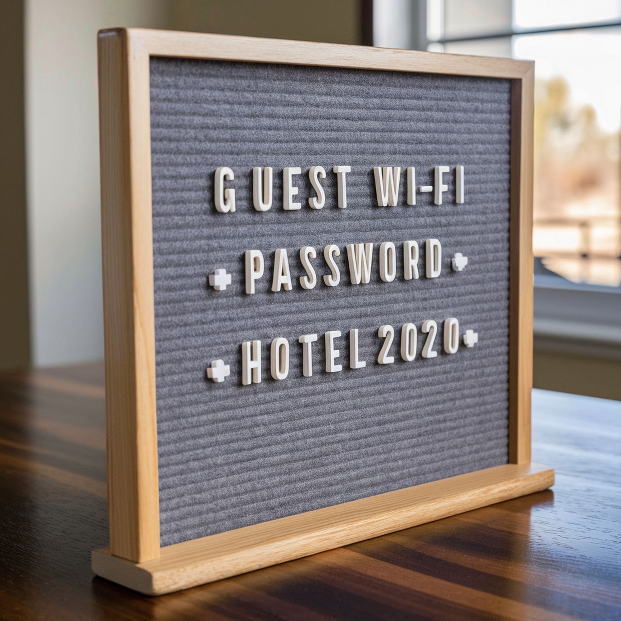 Double Sided Letter Board