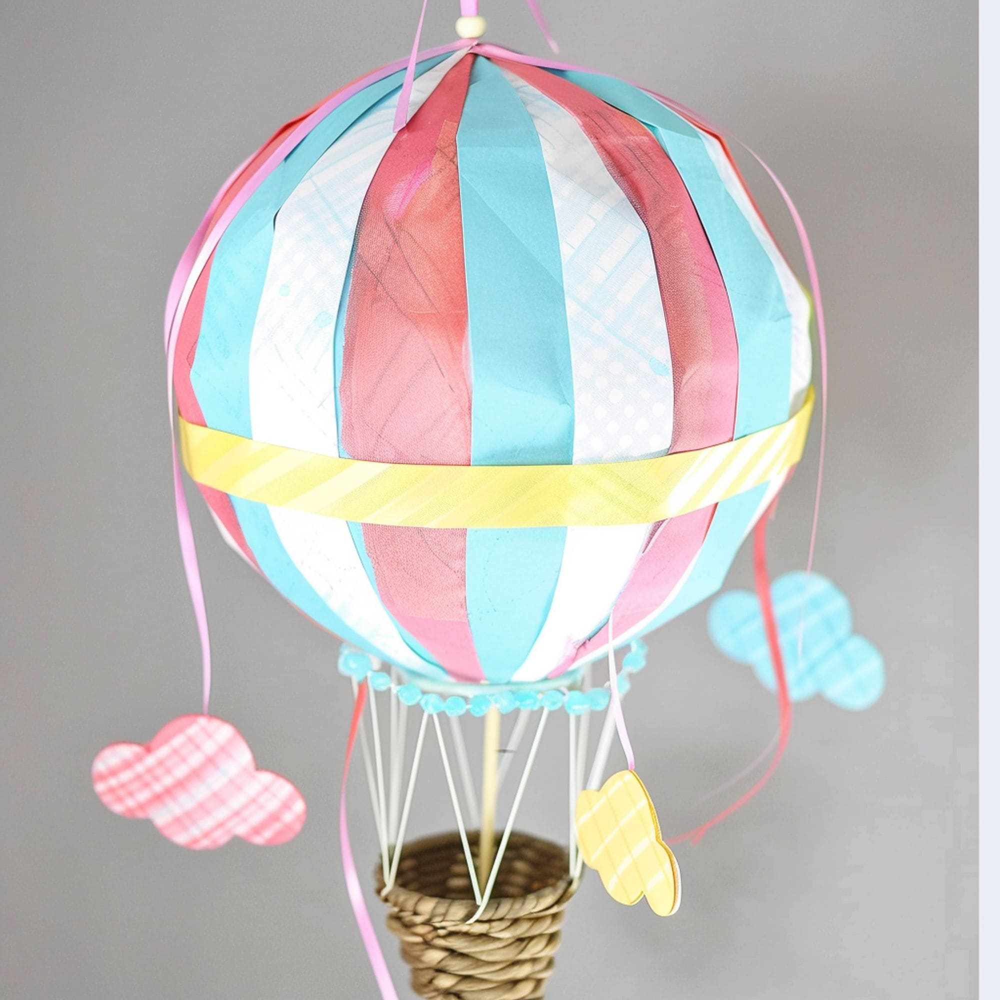 DIY Vintage Hot Air Balloon