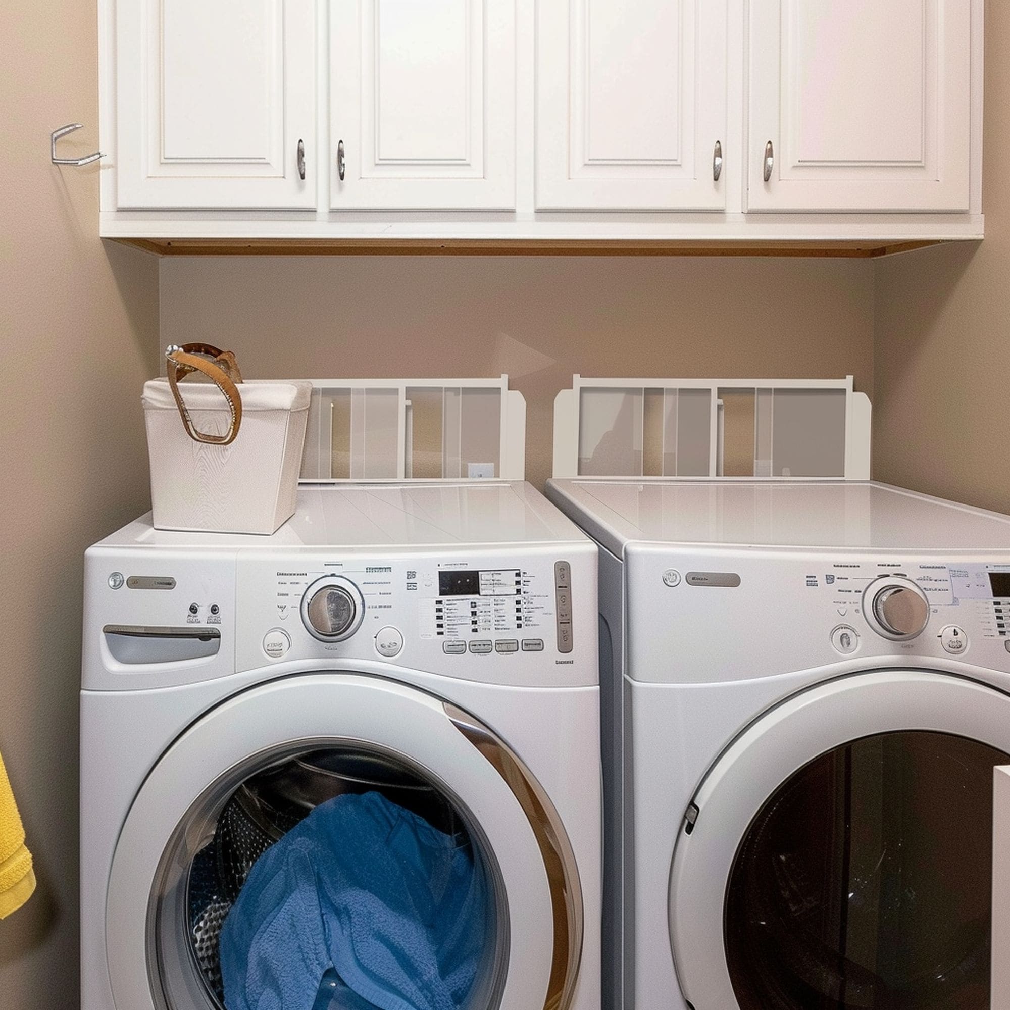 Laundry Room With Washer Guard