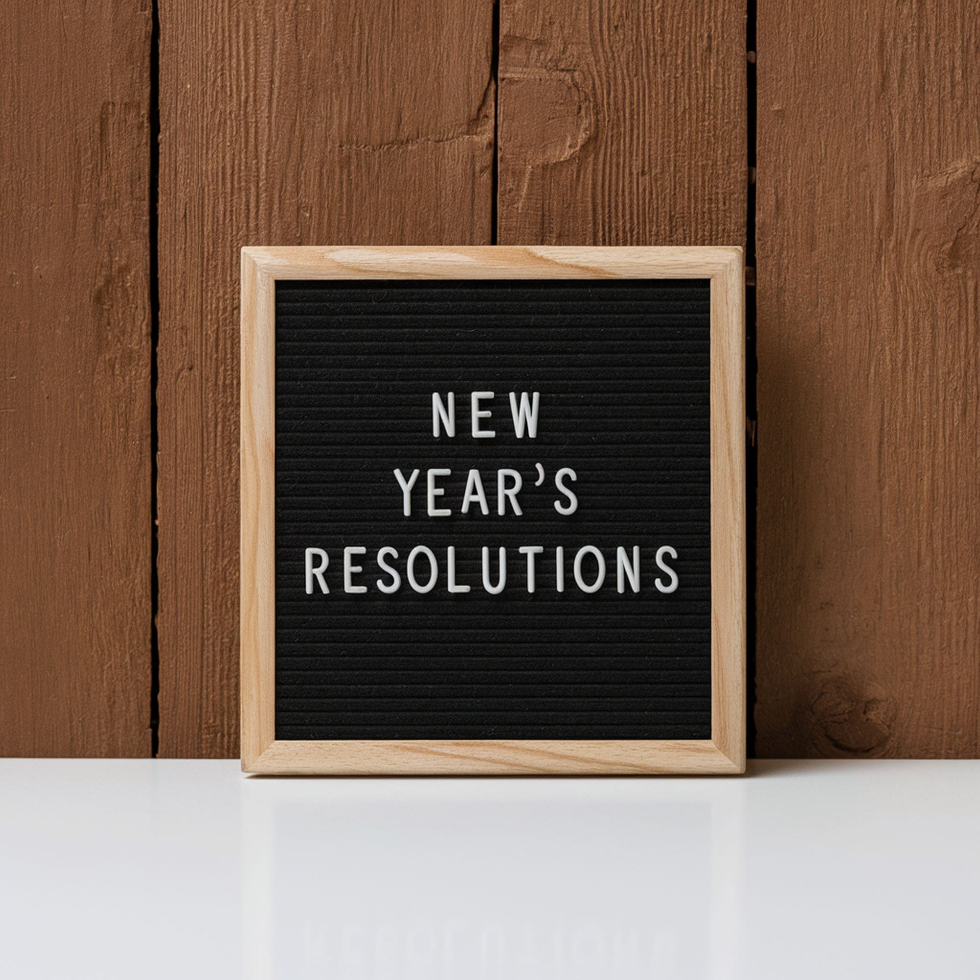 New Years Letter Board
