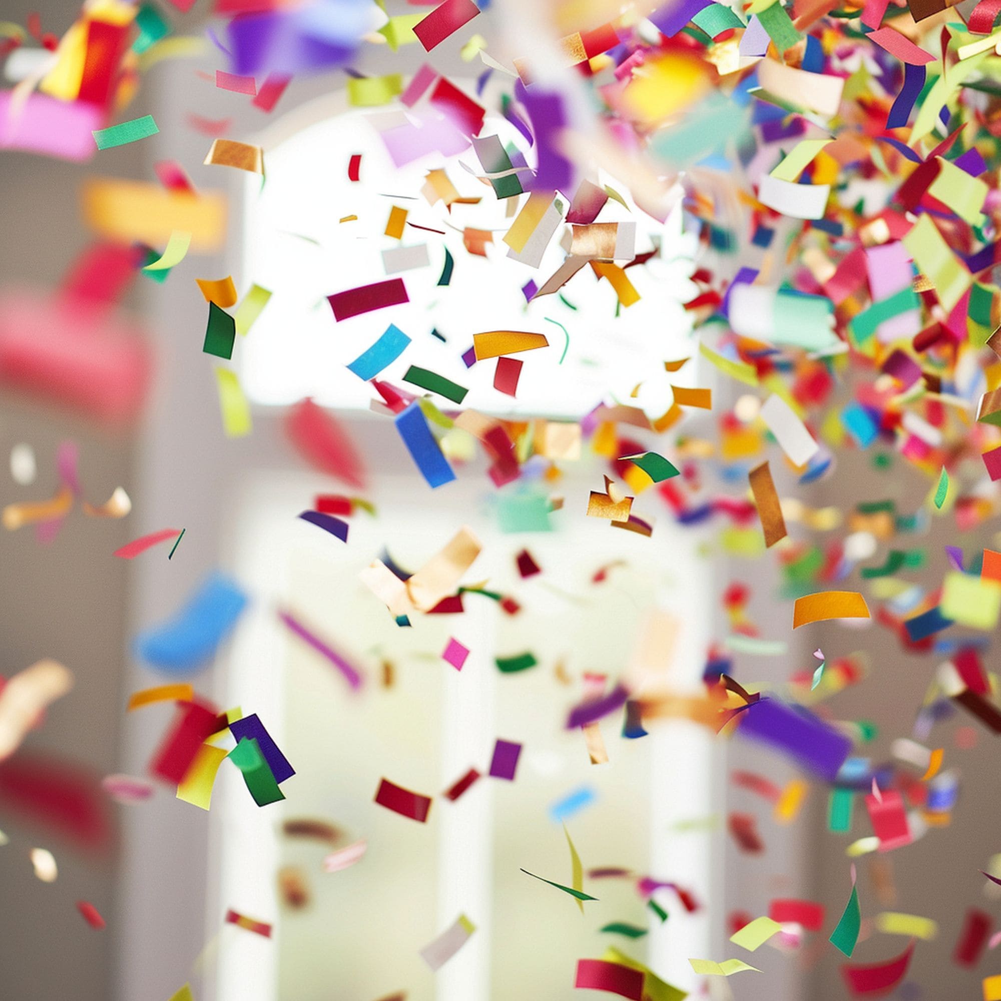 Flying Confetti