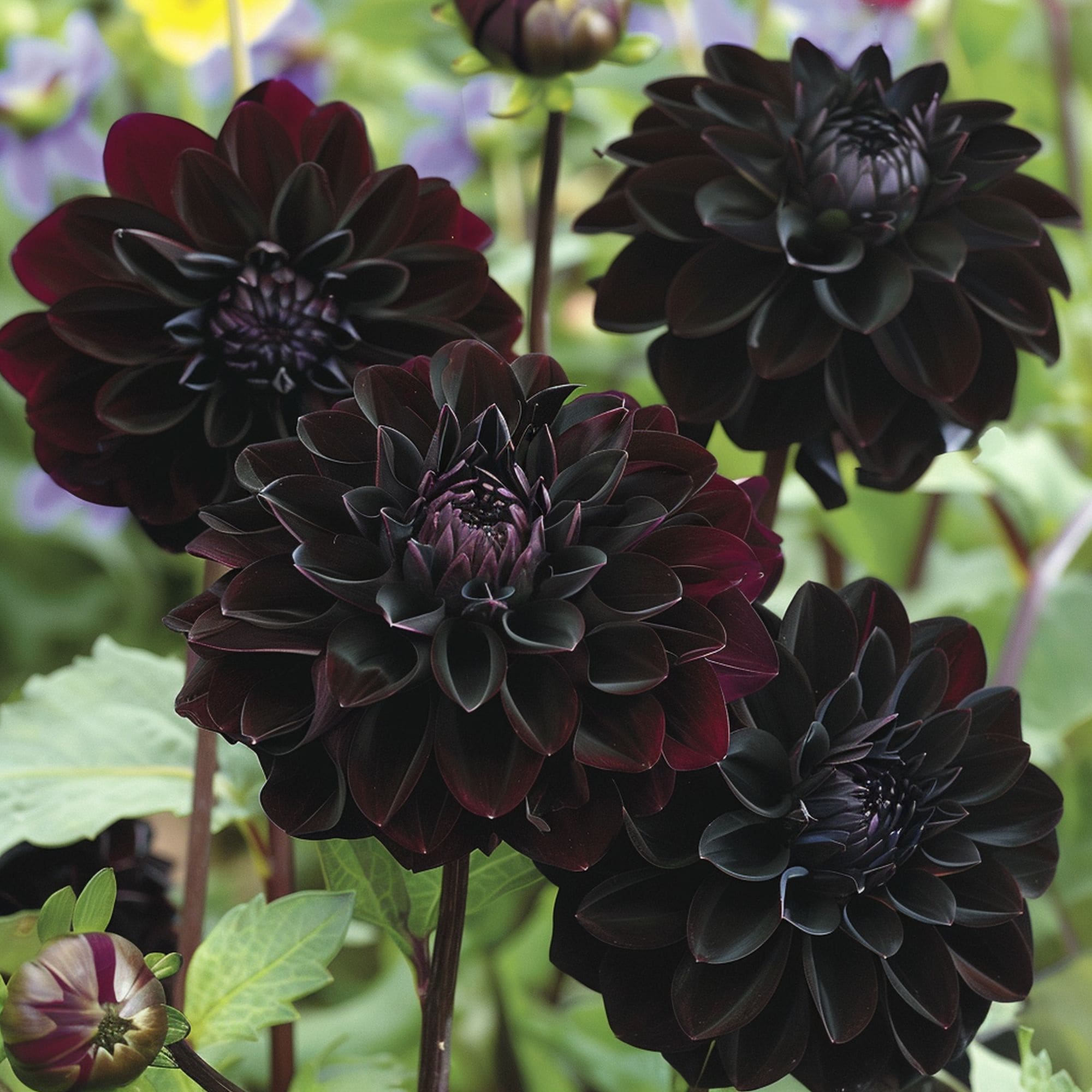 Black Dahlia Flower