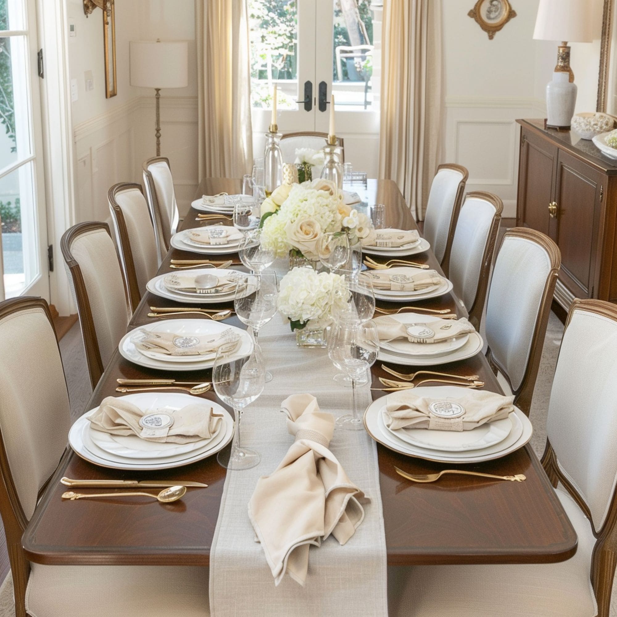 Formal Dining Room Party