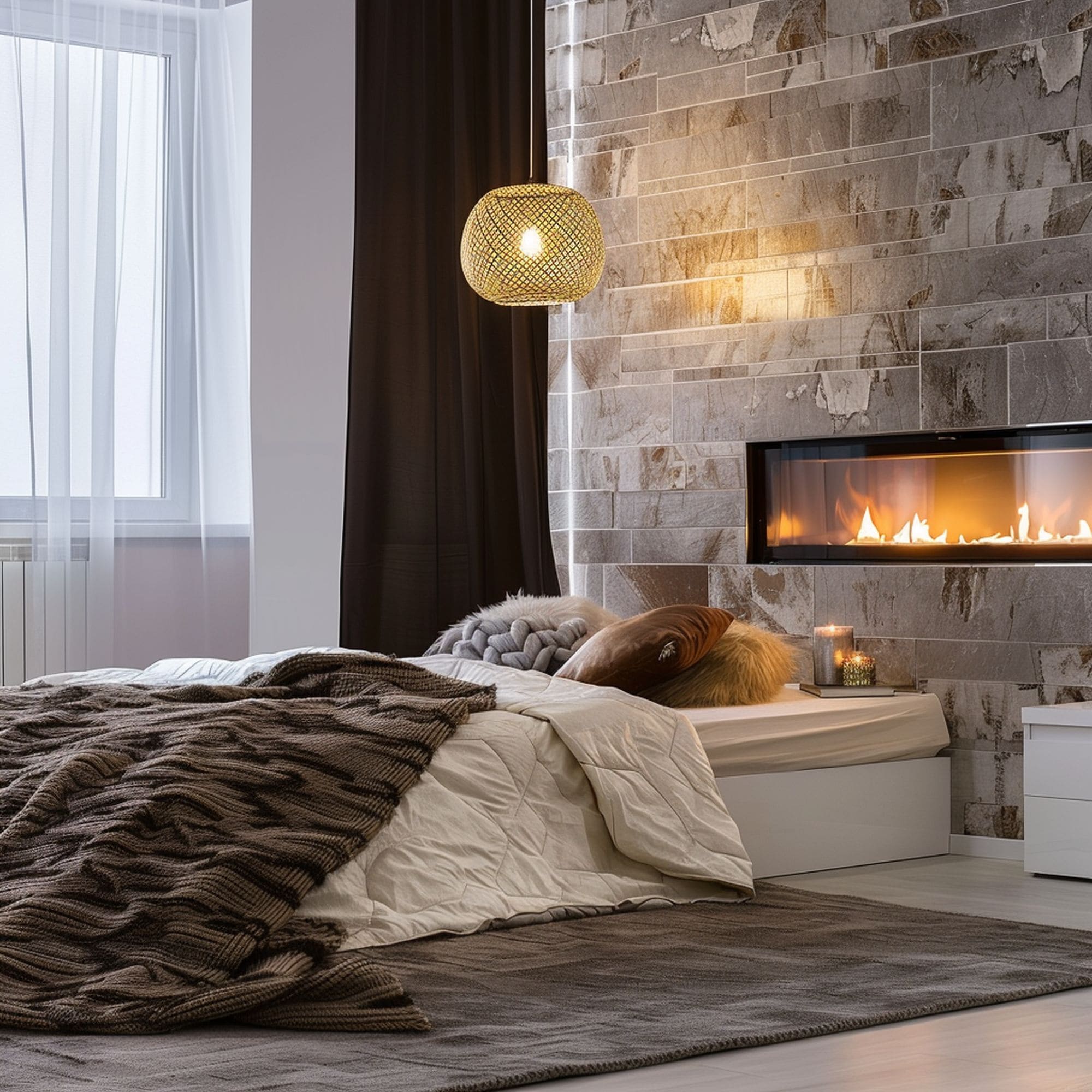 13 Cozy Minimalist Fireplaces for Your Home