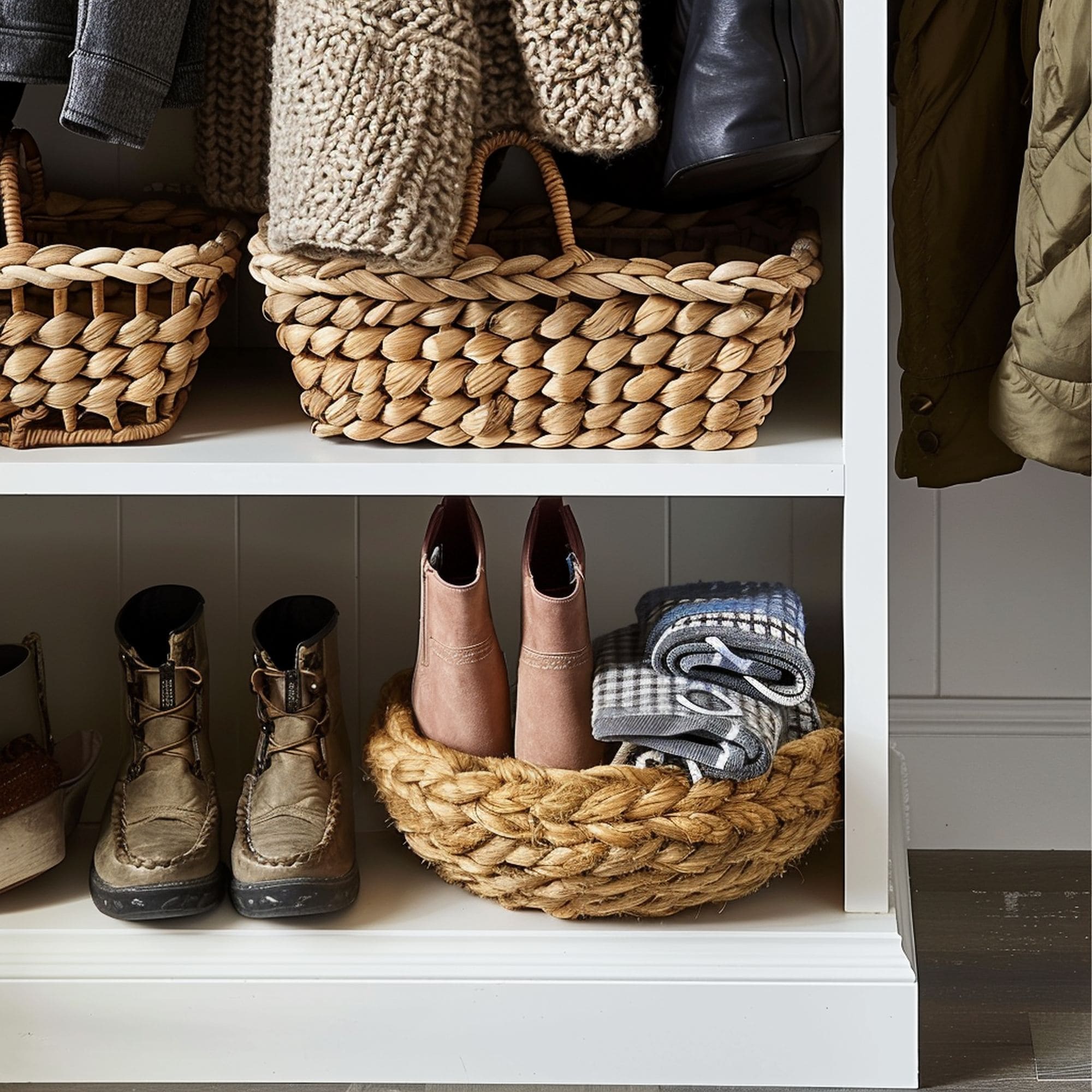 Winter Gear Mudroom Storage