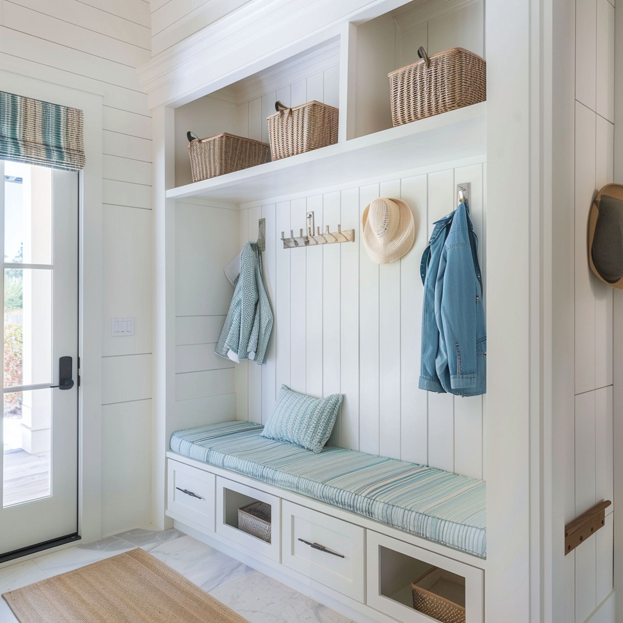 Beach Style Mudroom