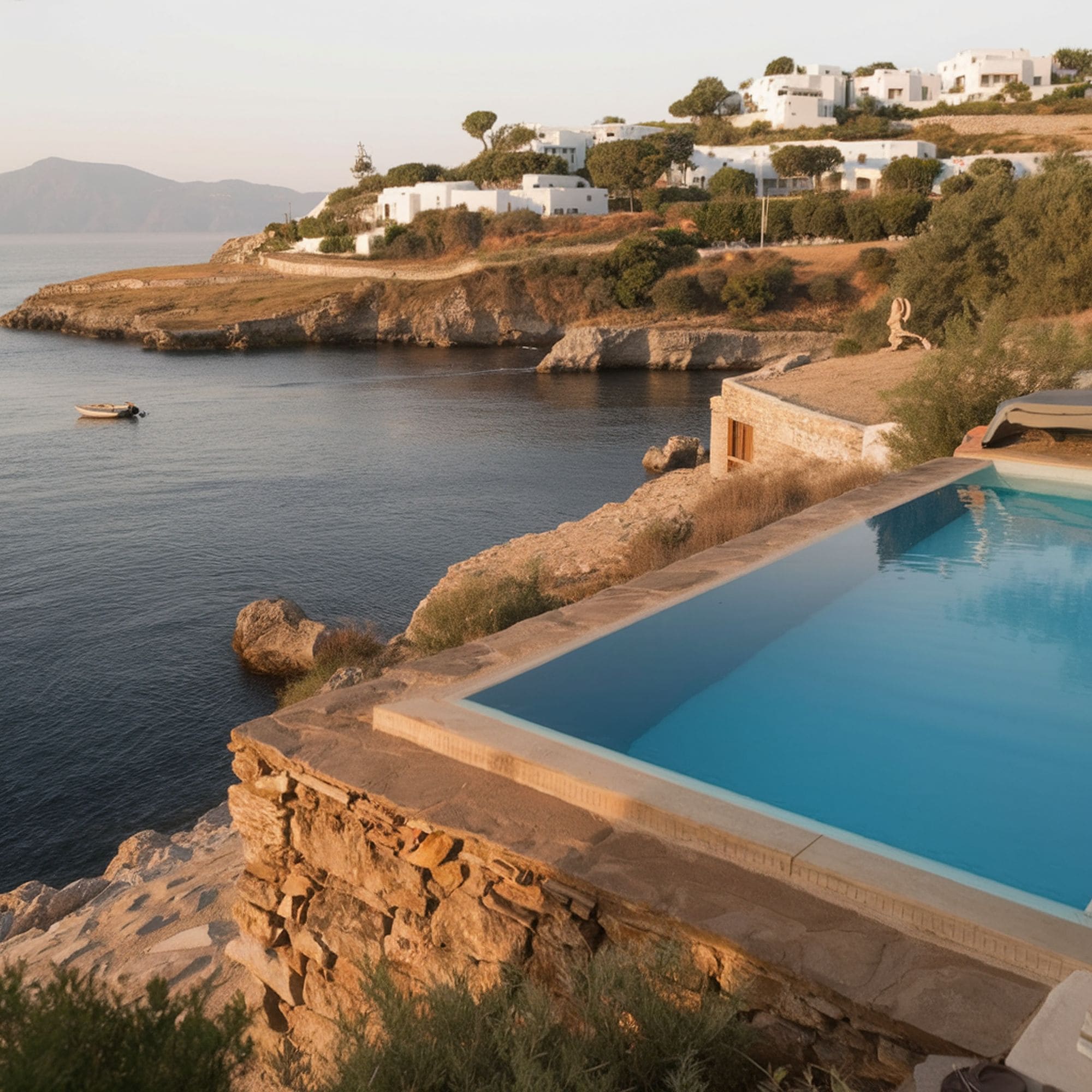 Compact Mediterranean Pool