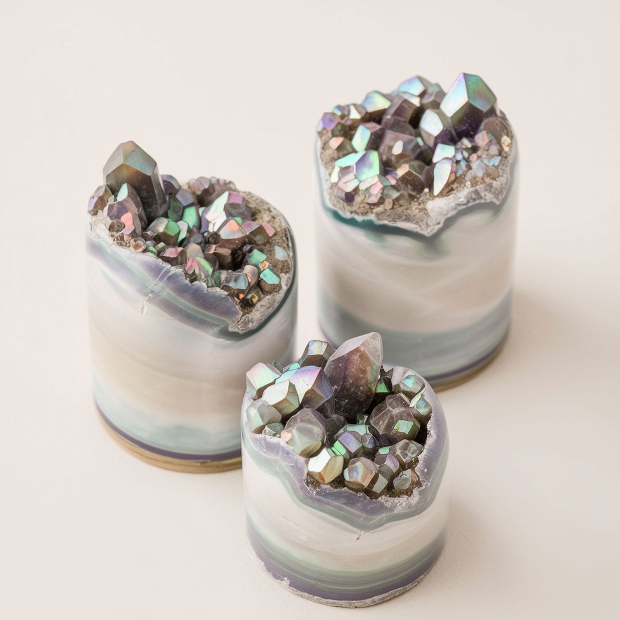 Iridescent Decorative Crystals