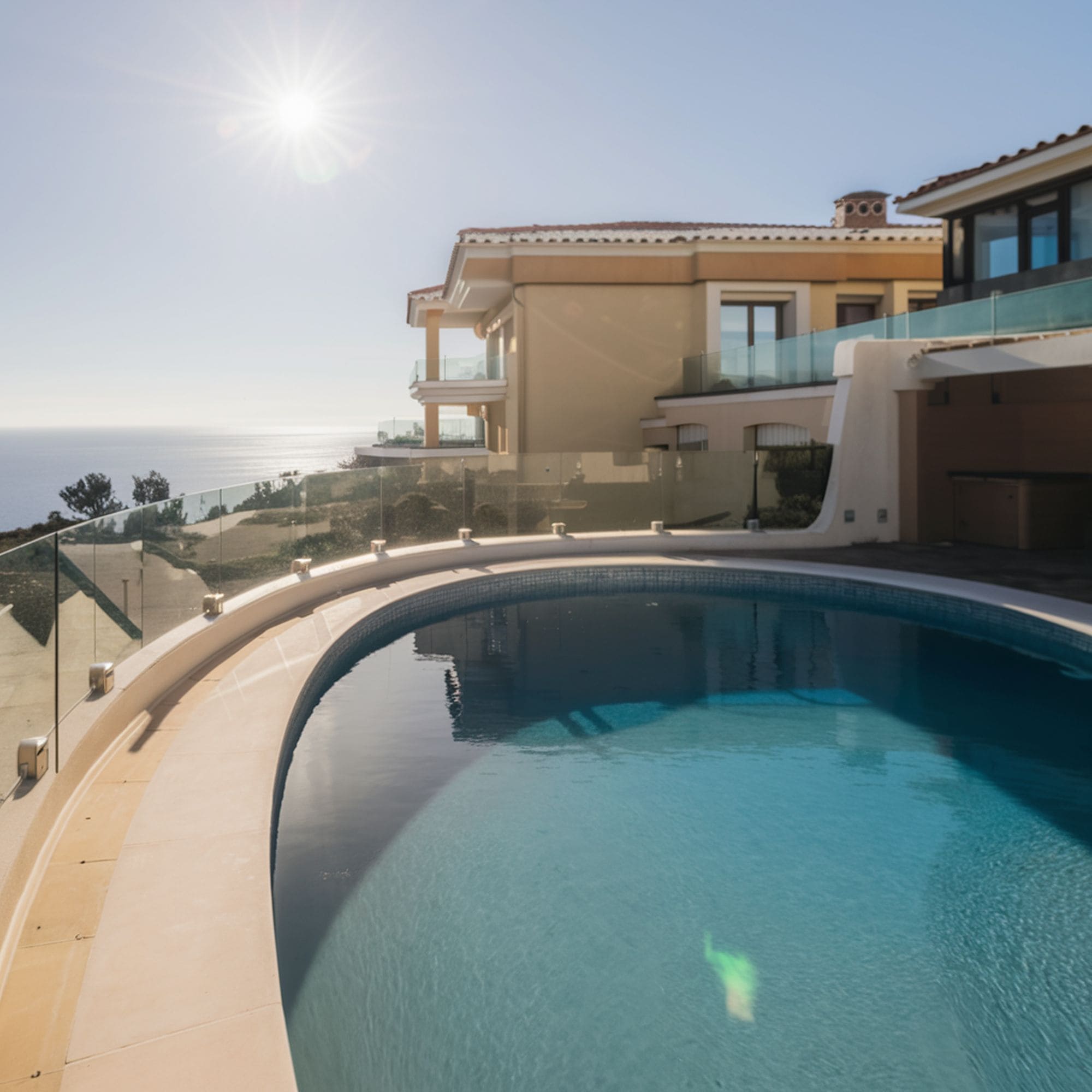 Round Mediterranean Pool