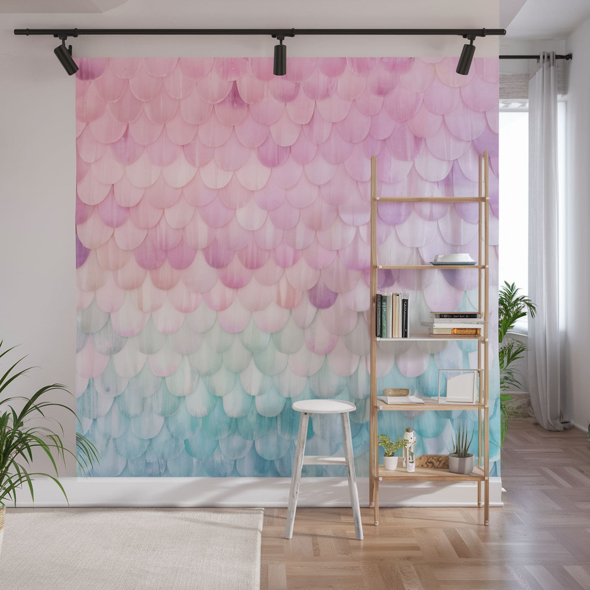 Iridescent Wall Mural
