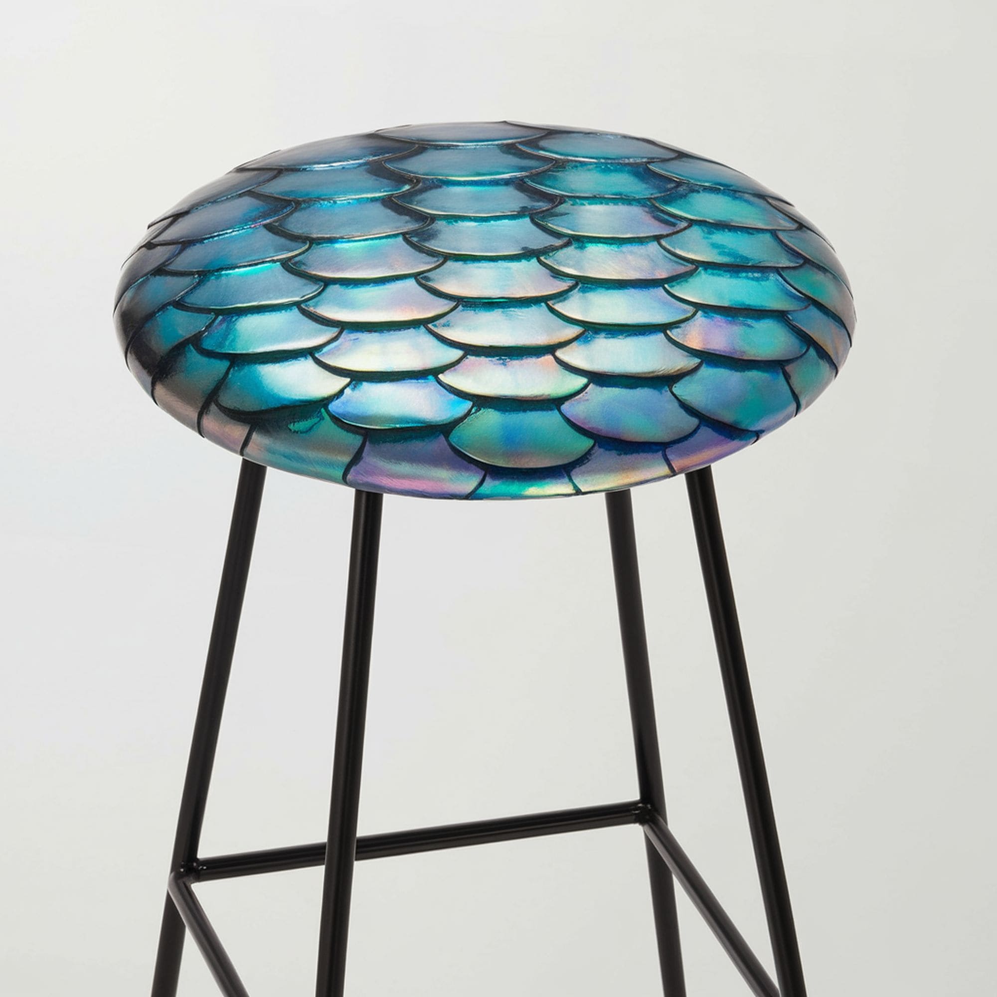 Iridescent Bar Stools