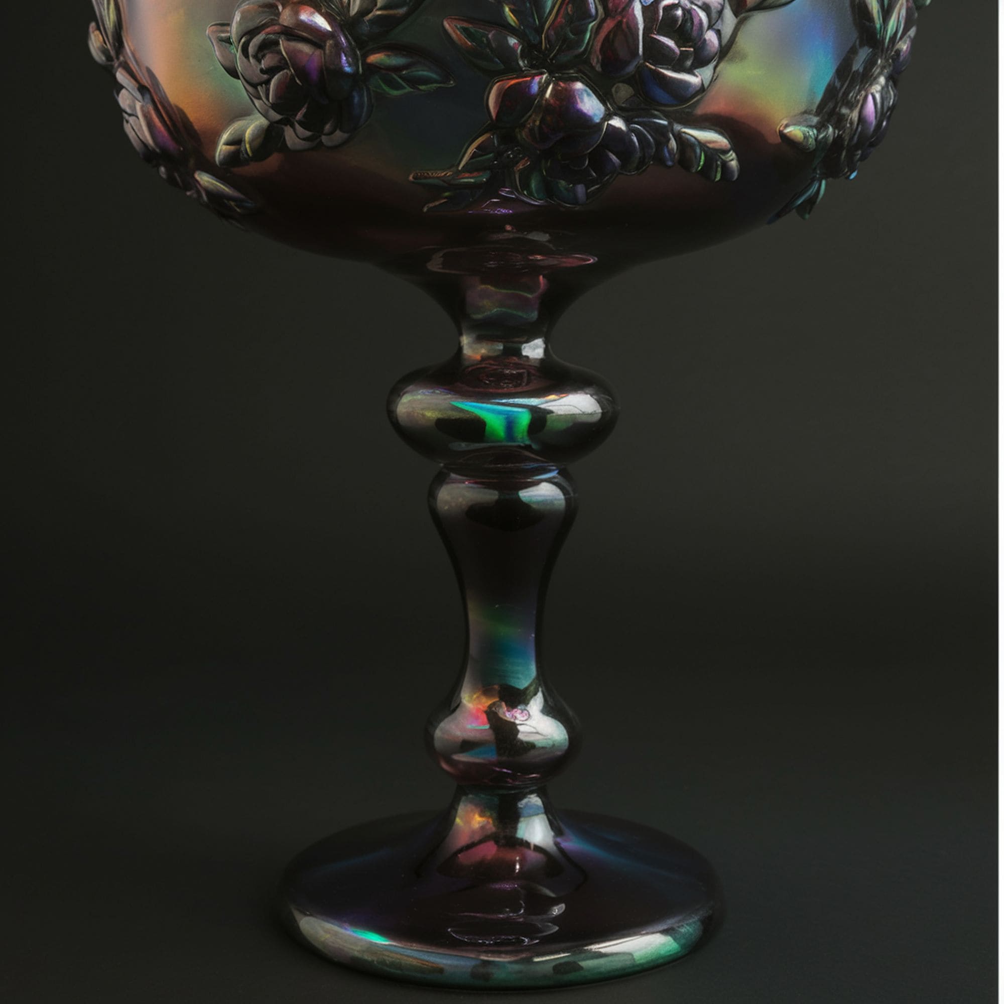 Iridescent Vintage Goblet