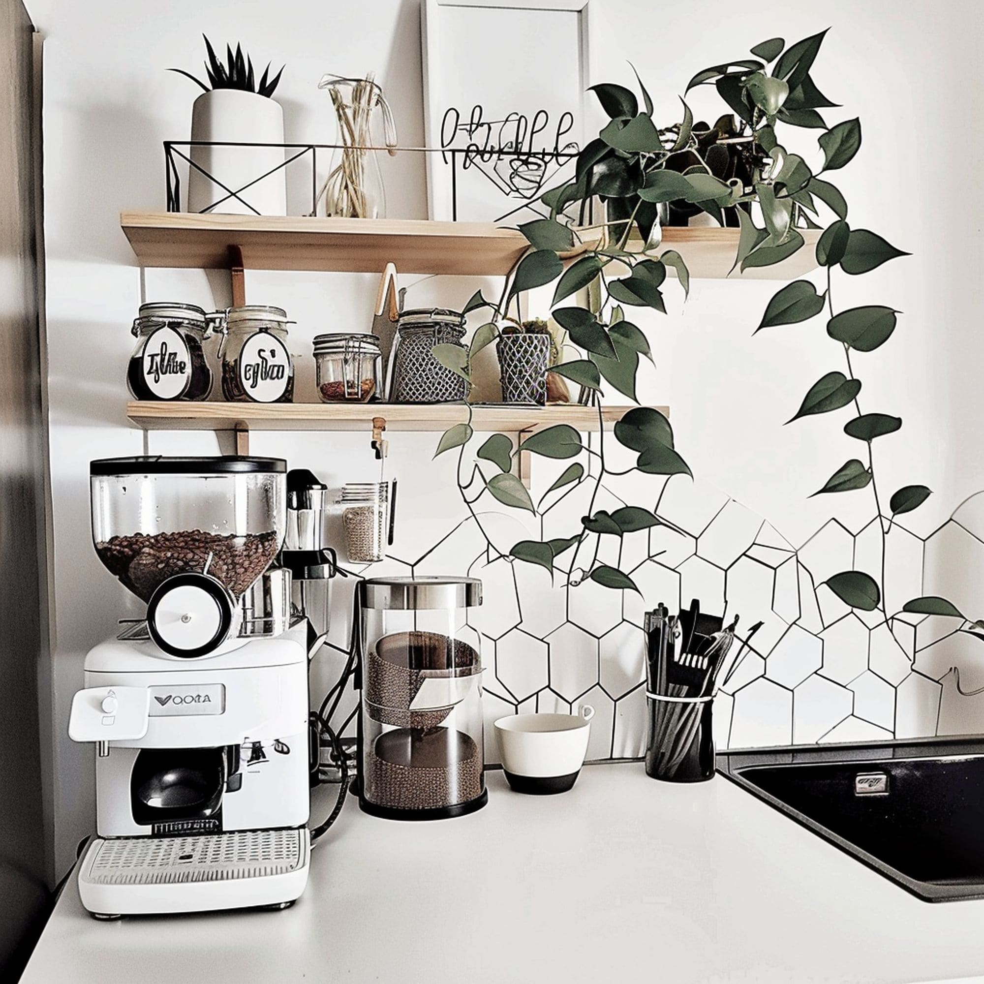 Scandinavian Style Coffee Bar
