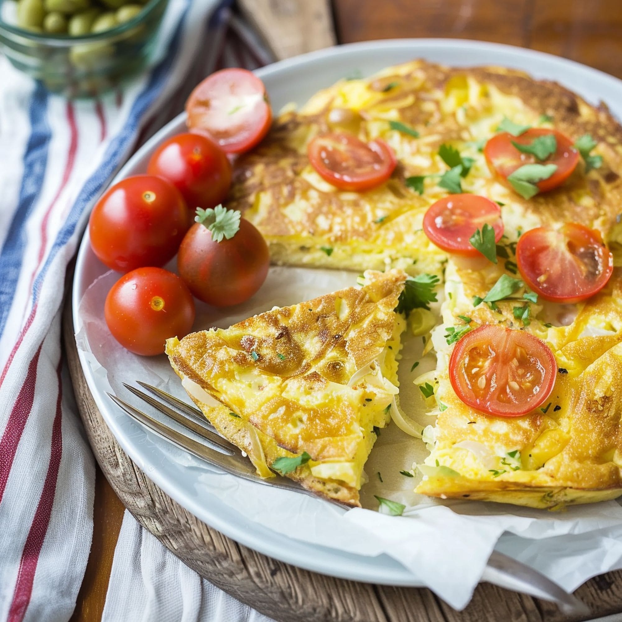Potato Chip Spanish Tortilla