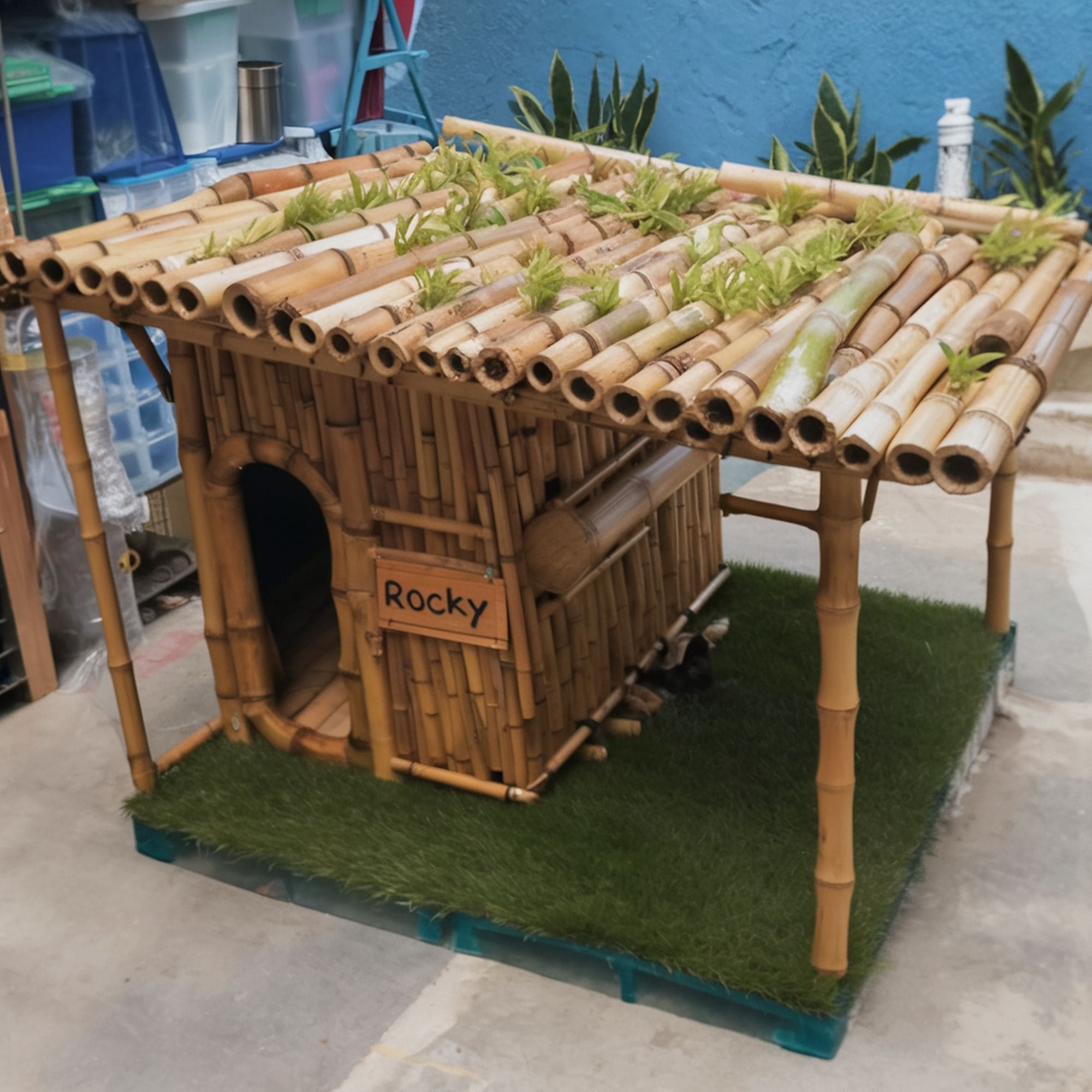 Tropical Dog House