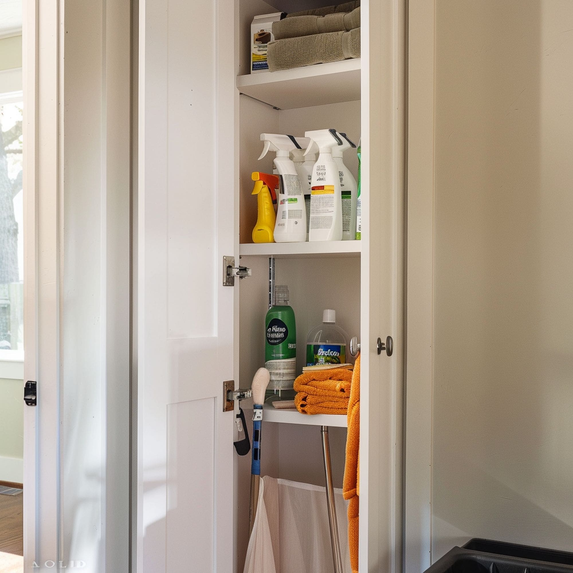 Cleaning Supplies Cabinet