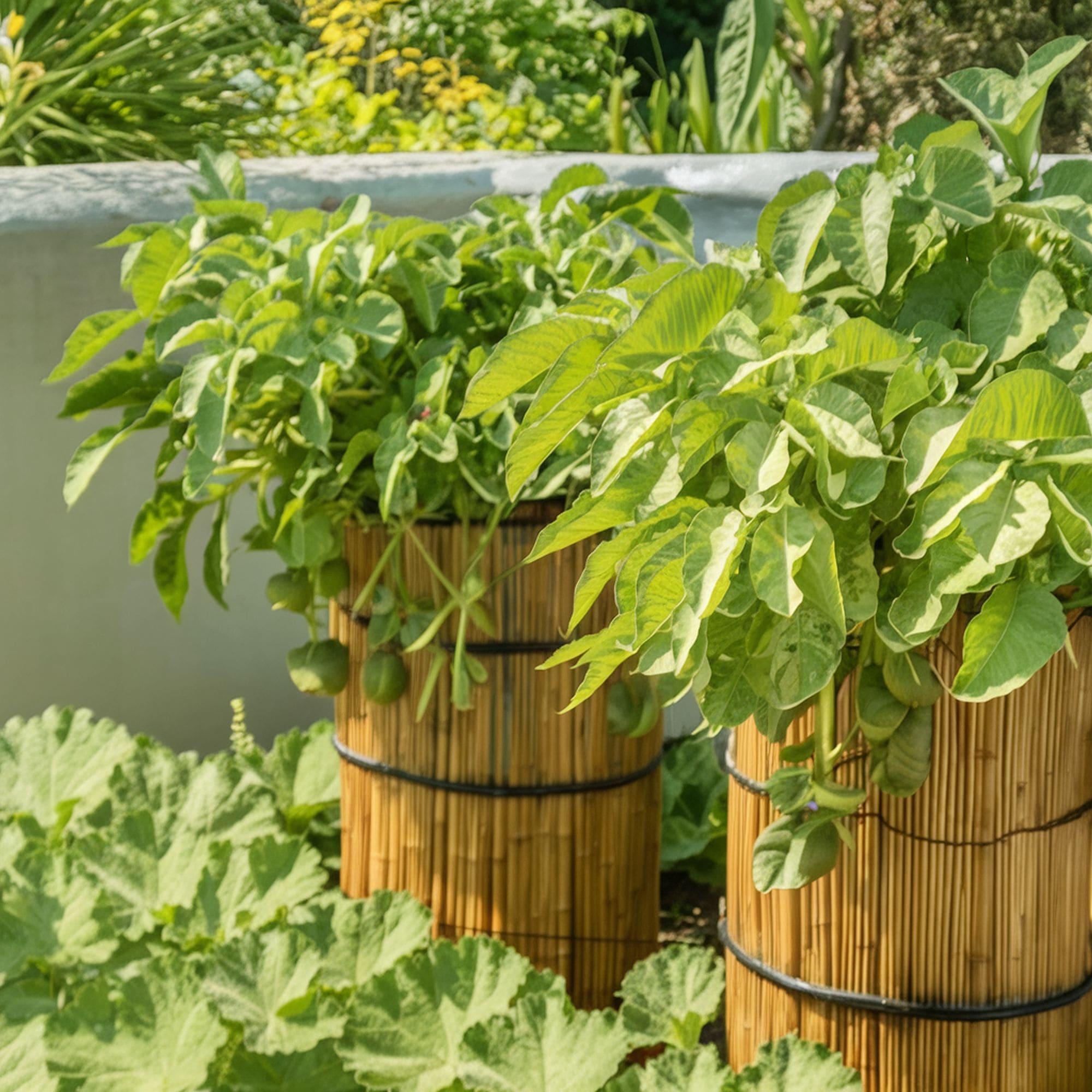 Potato Raised Bed Towers