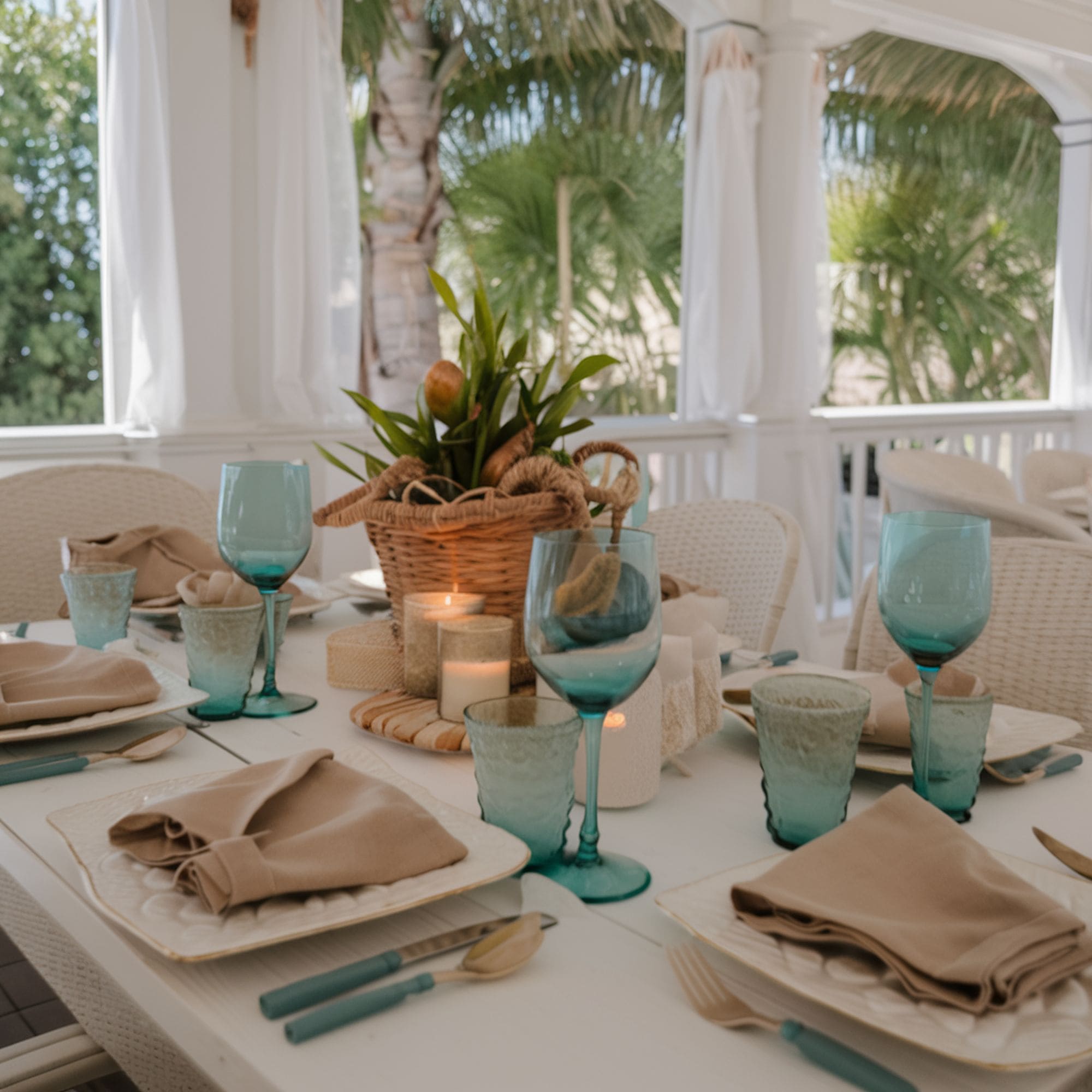 Beach Inspired Dining Table