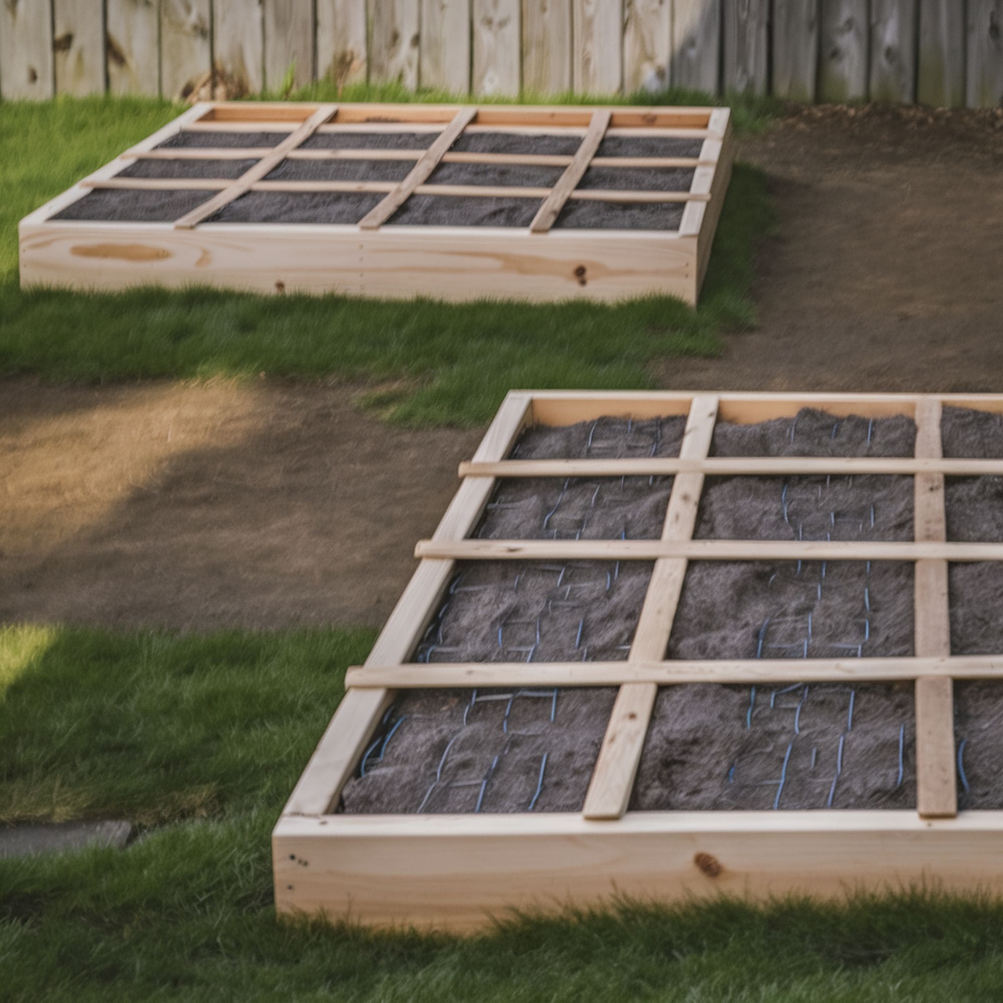 Square Foot Grid Raised Bed