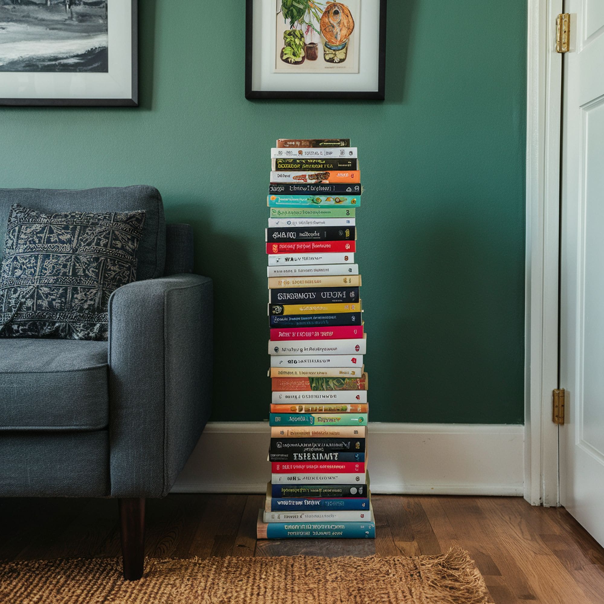 Vertical Book Tower
