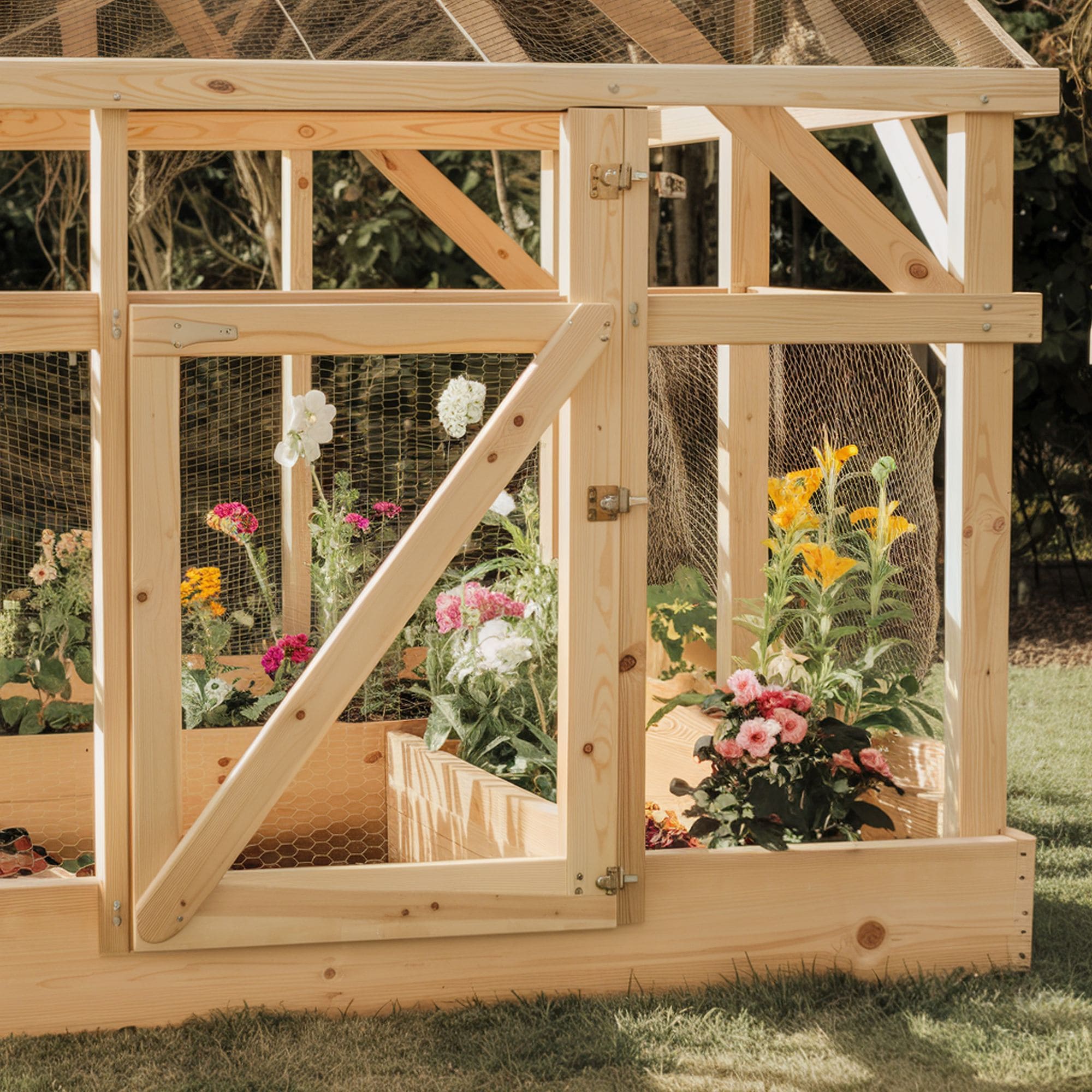 Full Fledged Garden Enclosure