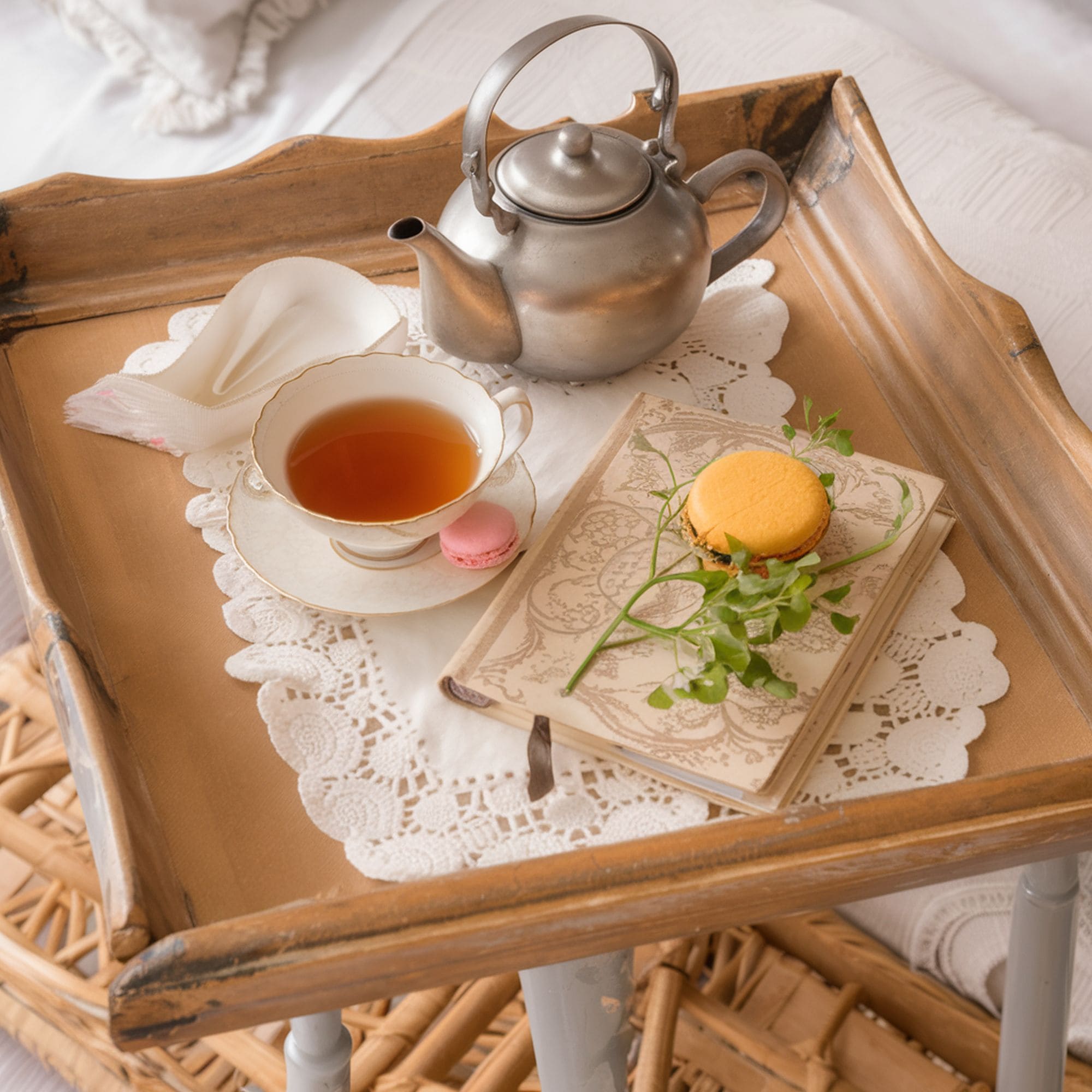 Empty Frame Used as Coffee Table