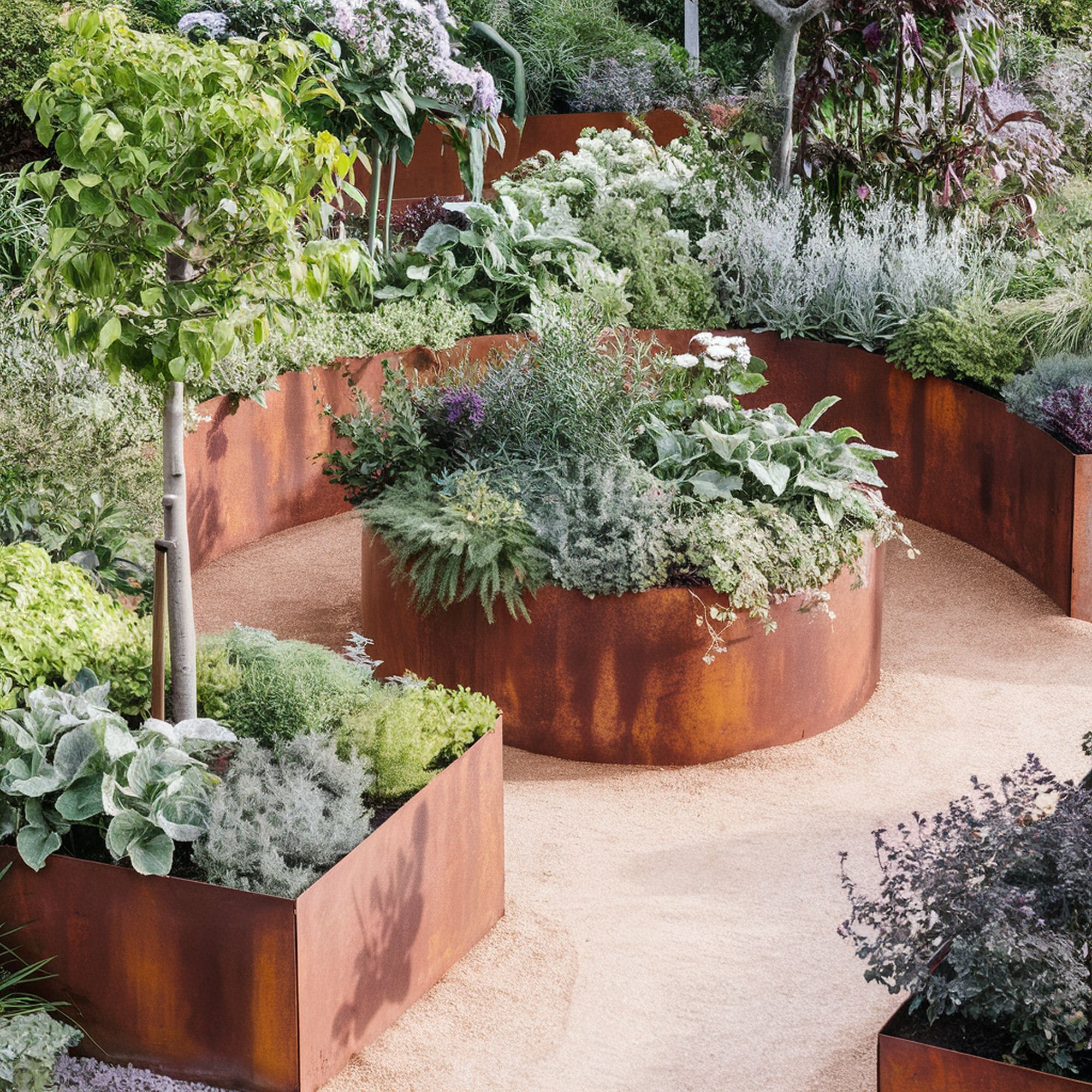 Sheet Metal Raised Bed