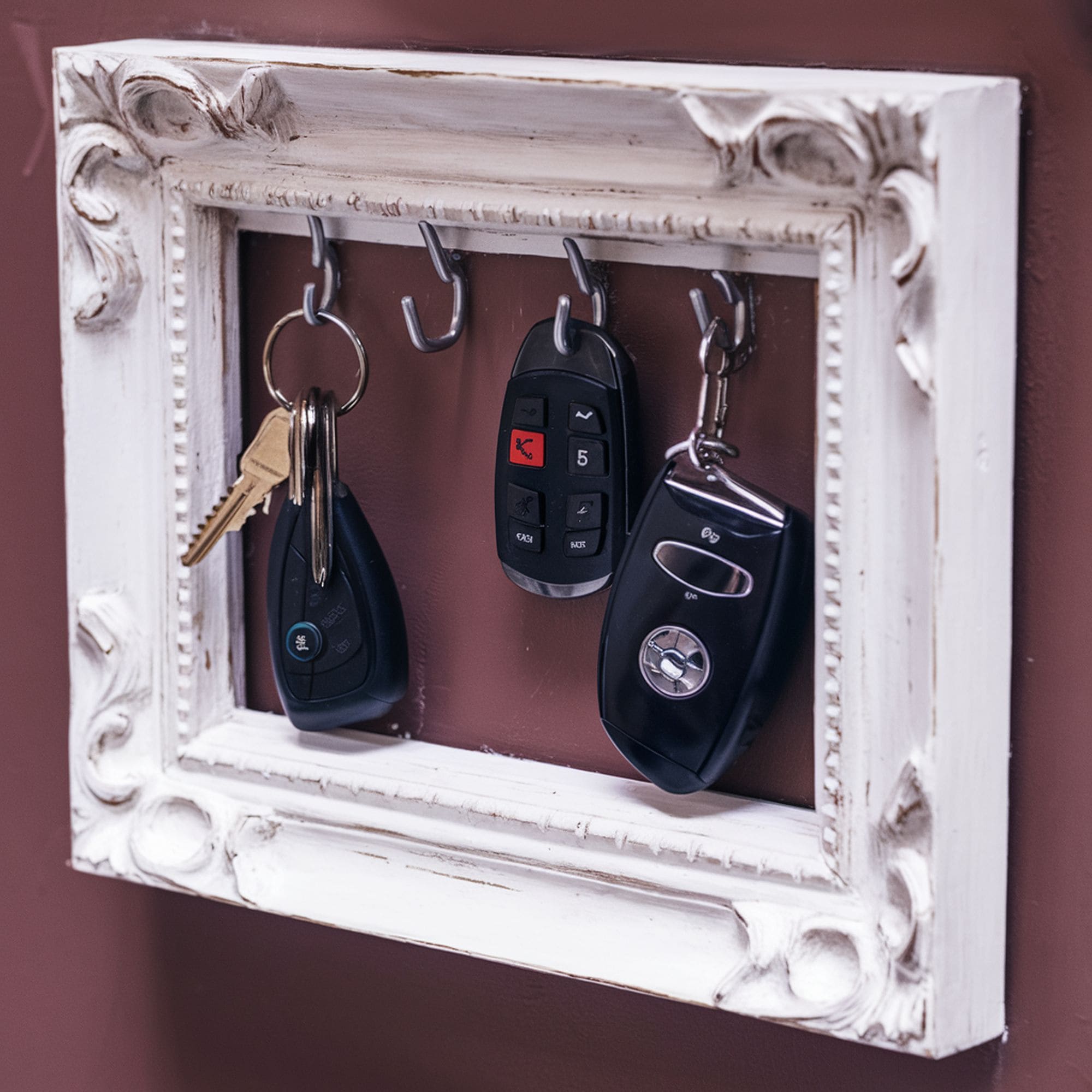 Empty Frames Used as Key Holder