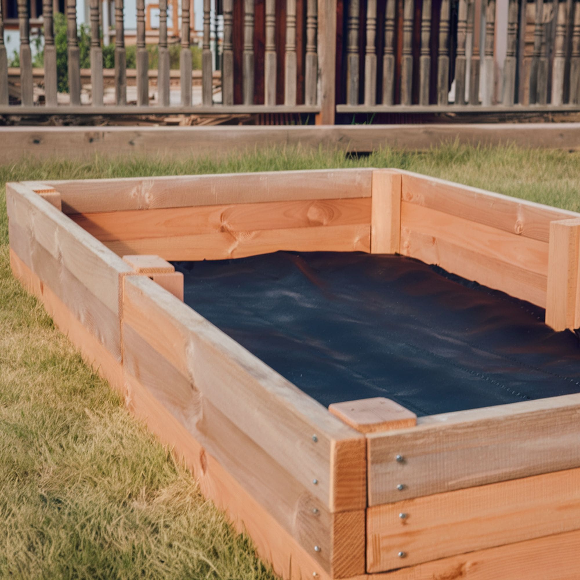 Inexpensive Raised Bed
