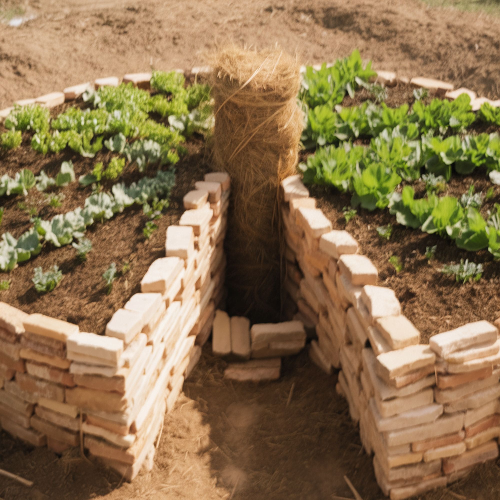 Keyhole Raised Bed Design