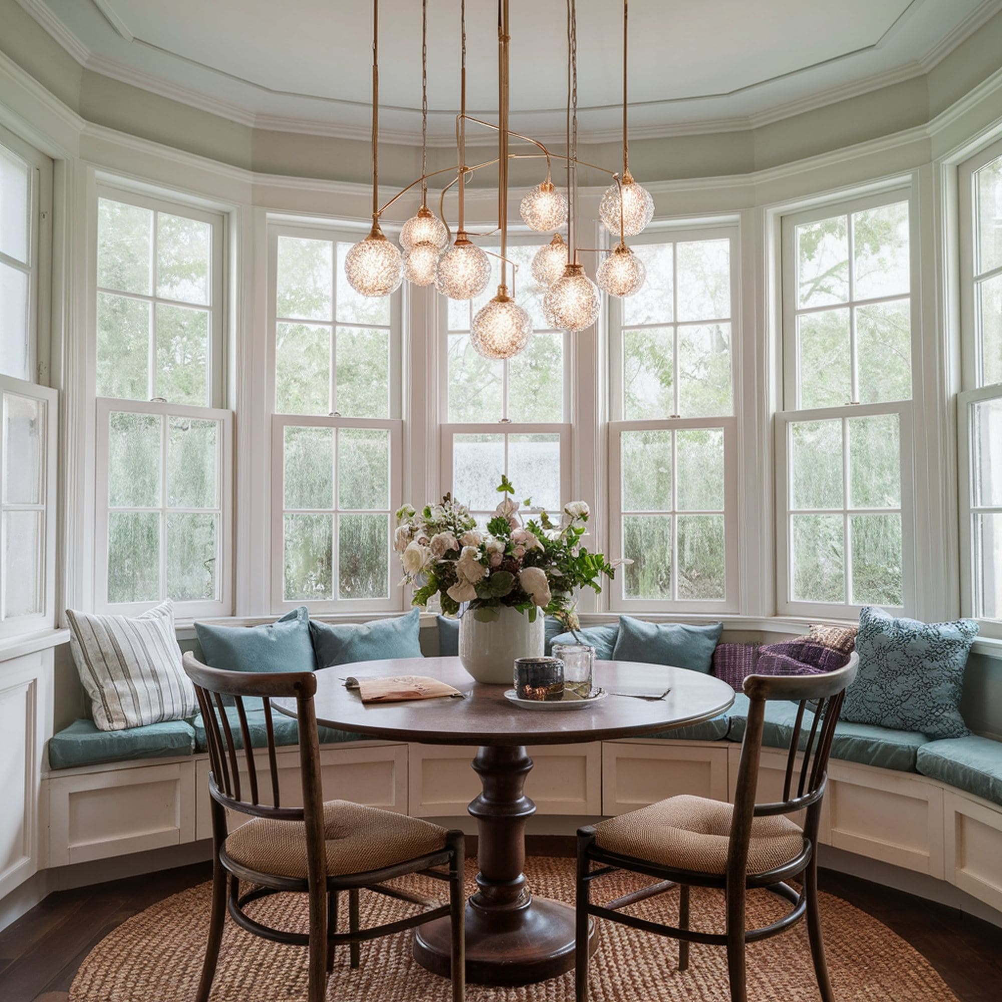 Sunroom With Breakfast Nook