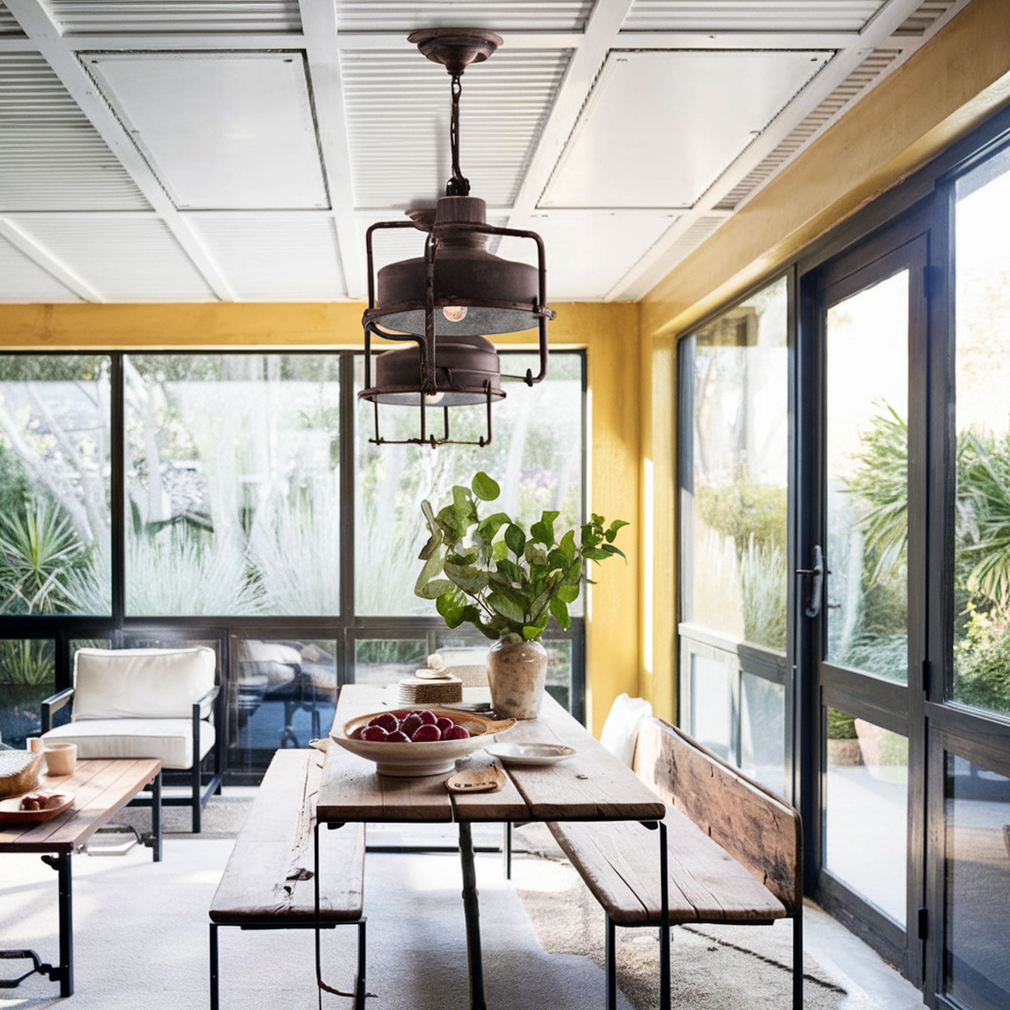 Industrial Sunroom