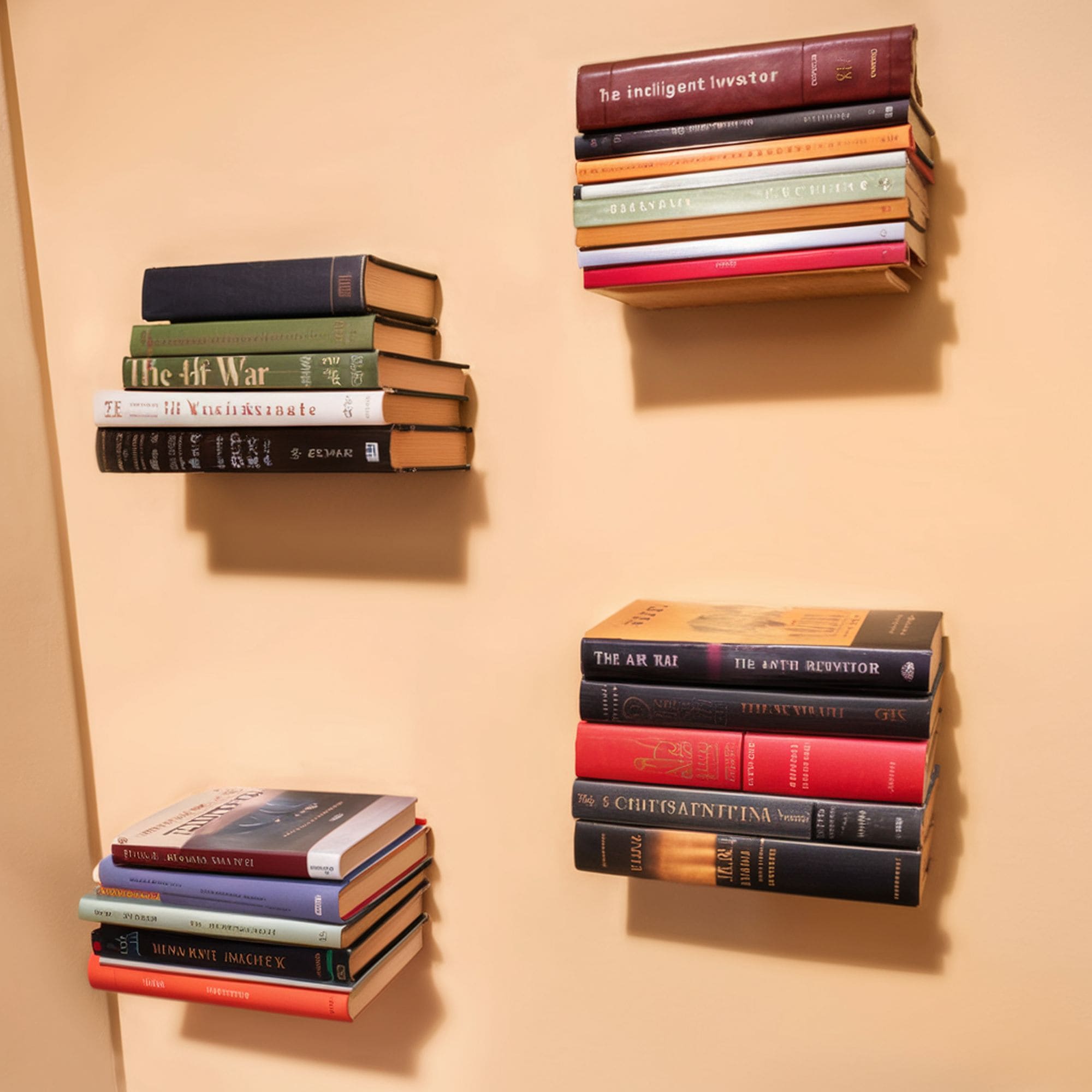 Floating Bookshelves