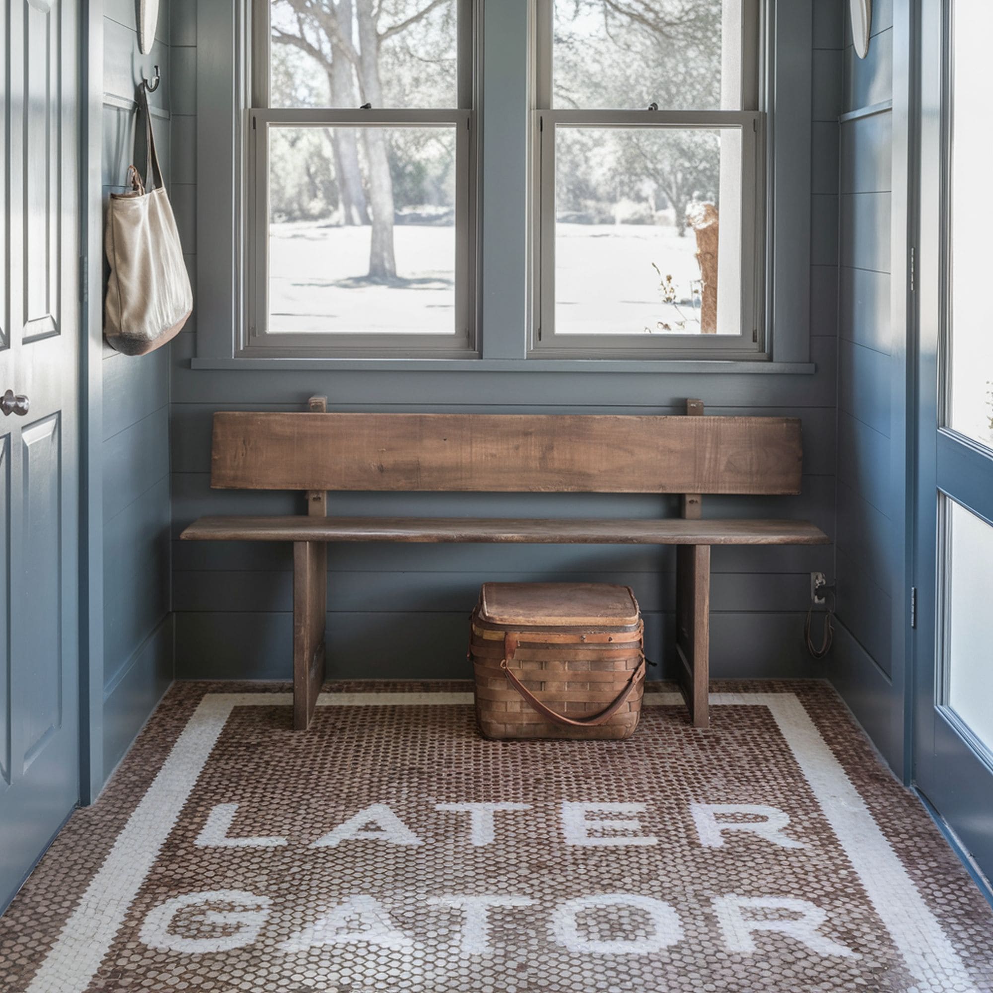 Penny Tile Custom Floor Design