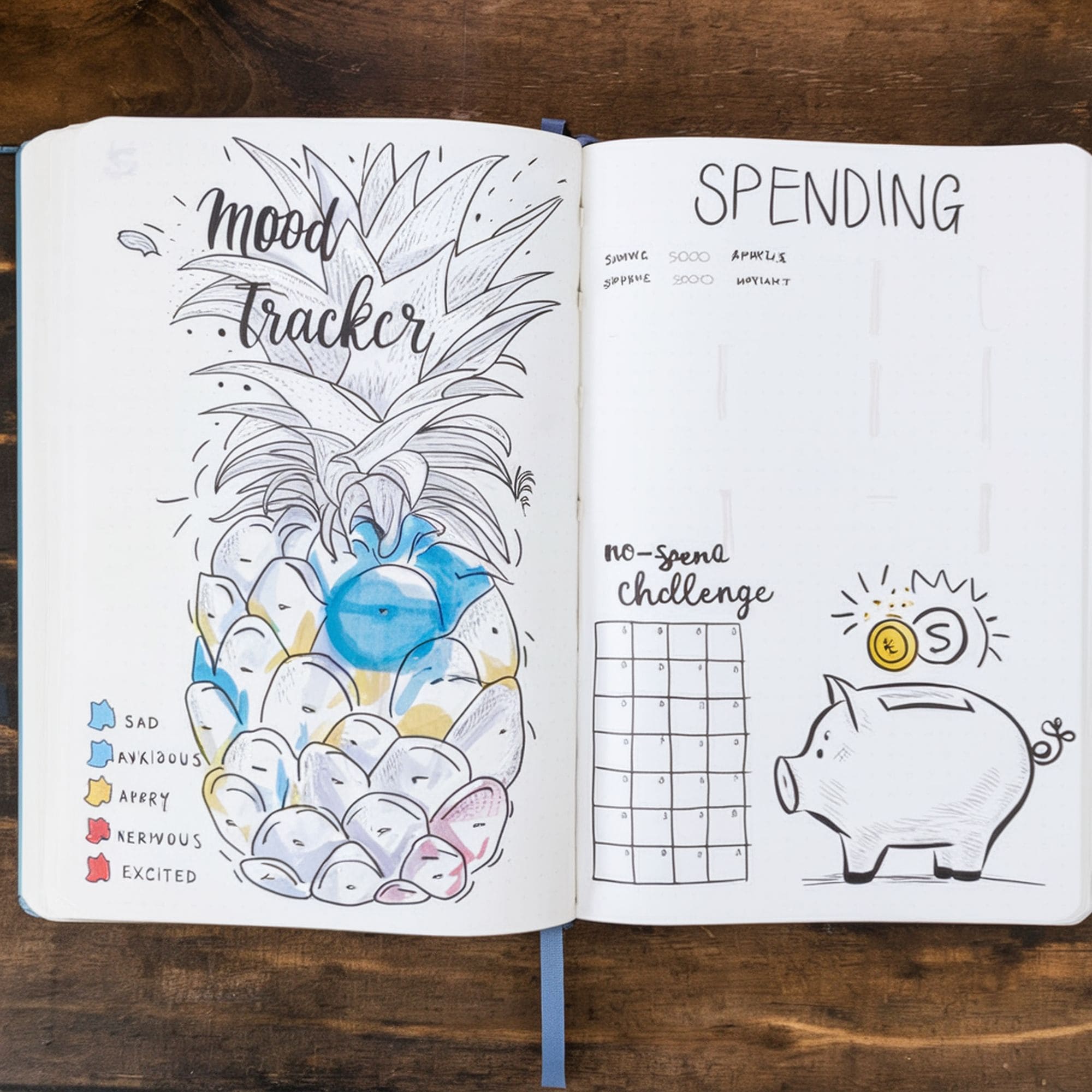 Mood Tracker Bullet Journal