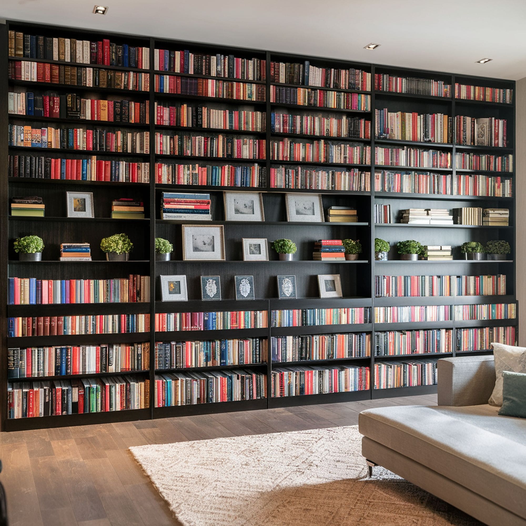 Large Wall Bookshelf