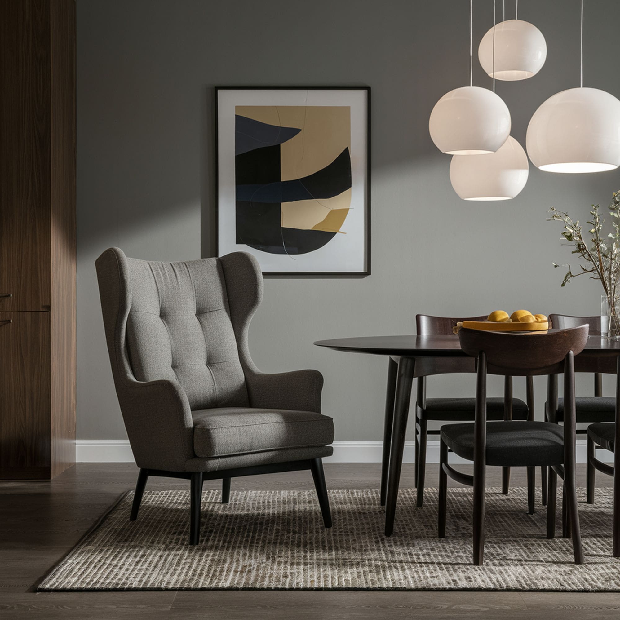 Wingback Accent Chair