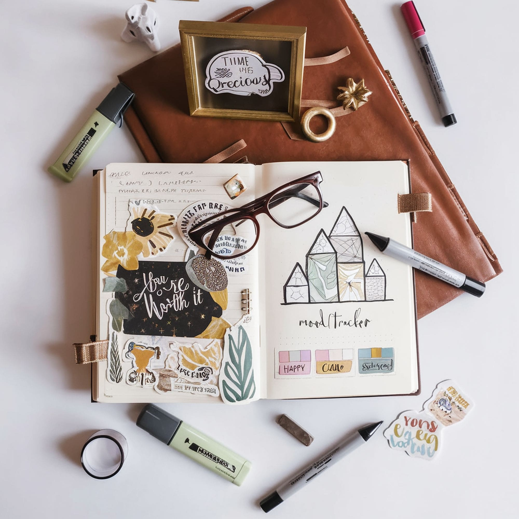 Bullet Journal Decorative Display