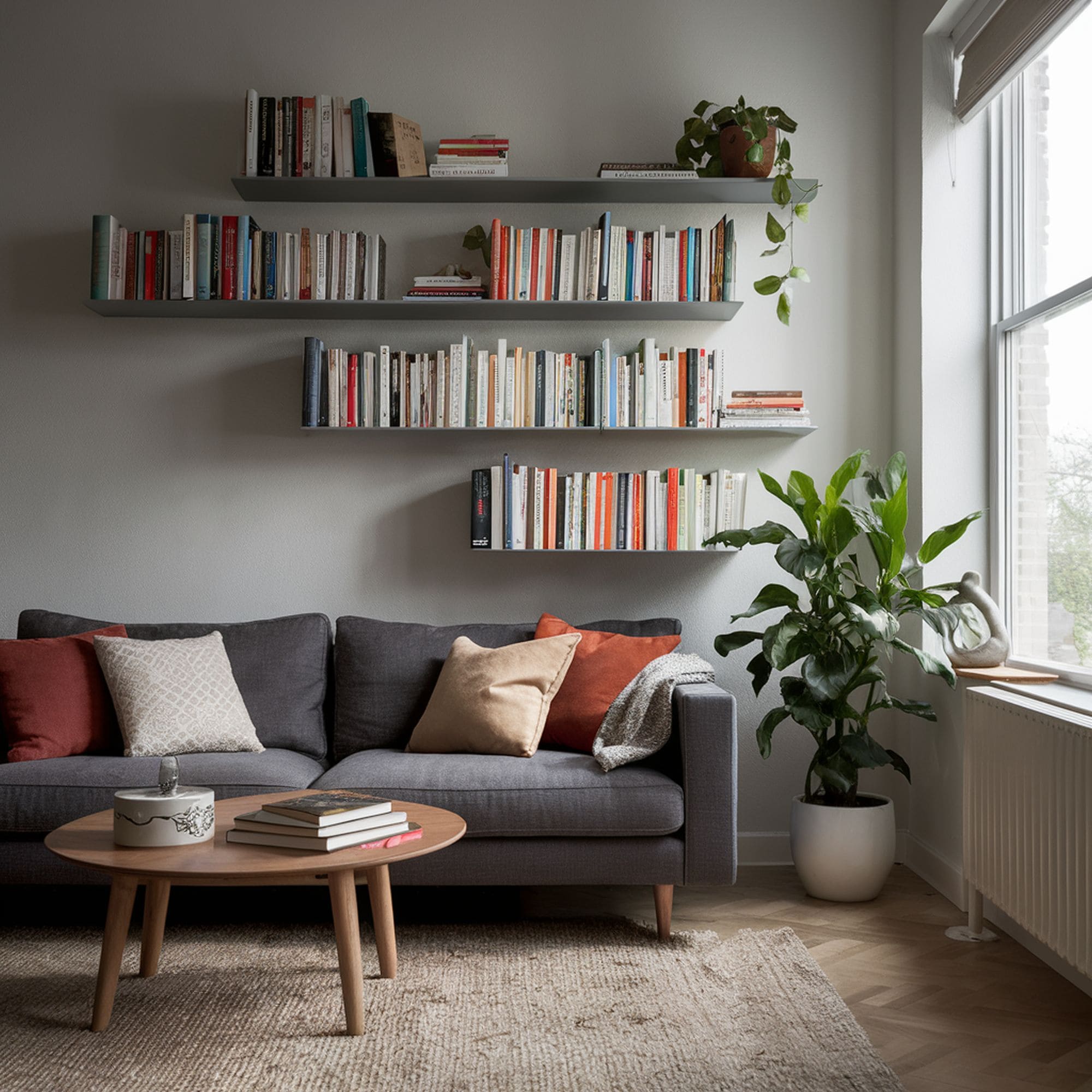 9 Genius Ways to Decorate with Books