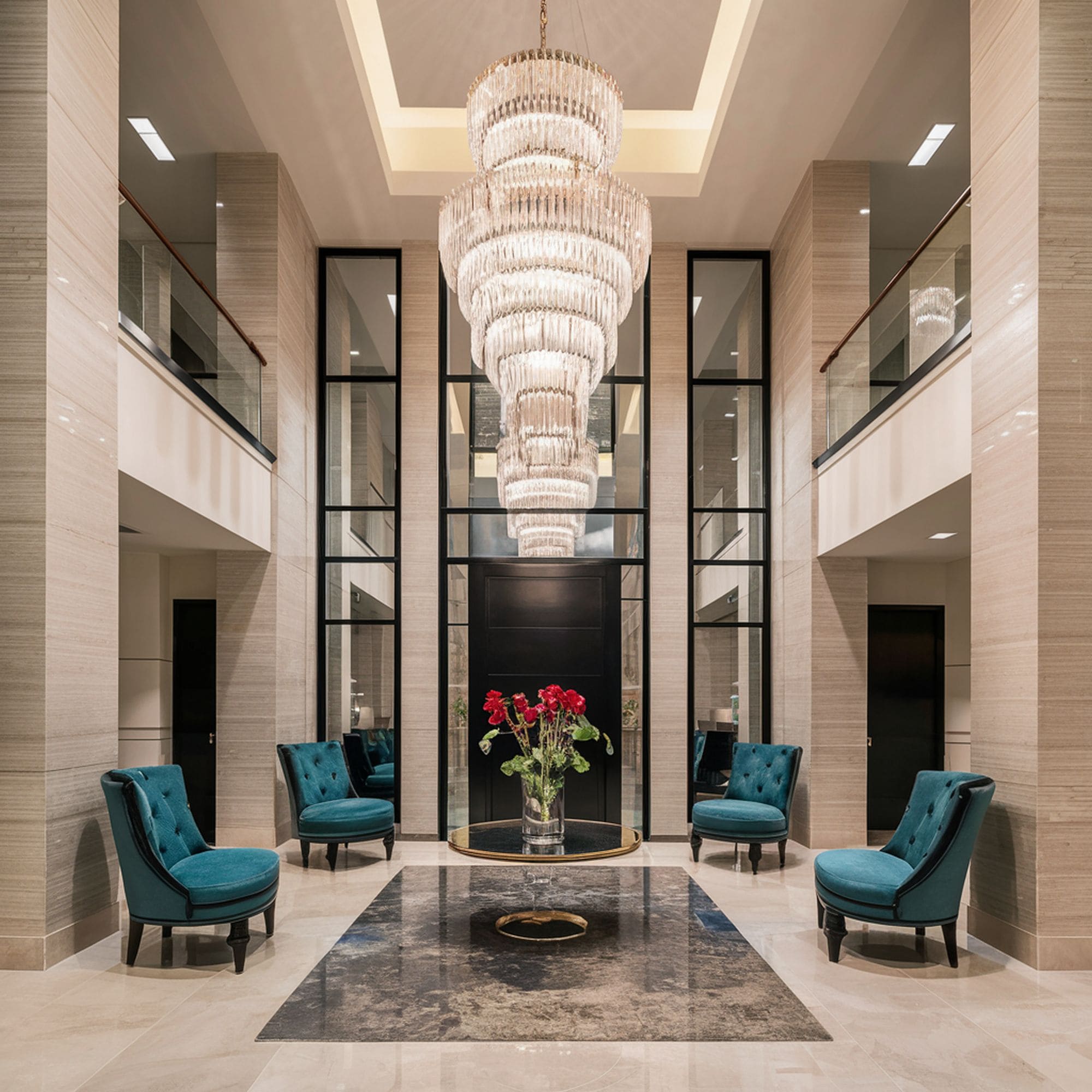 8 Ways To Decorate Your Lobby and Foyer For a Grand Entrance