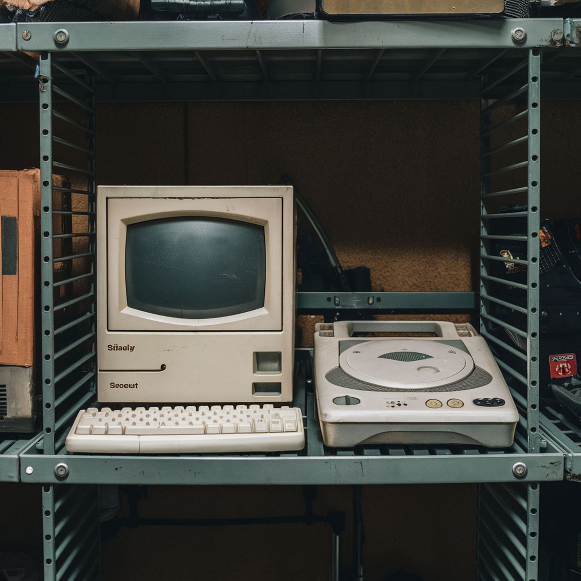 Old Computer and Video Game Console